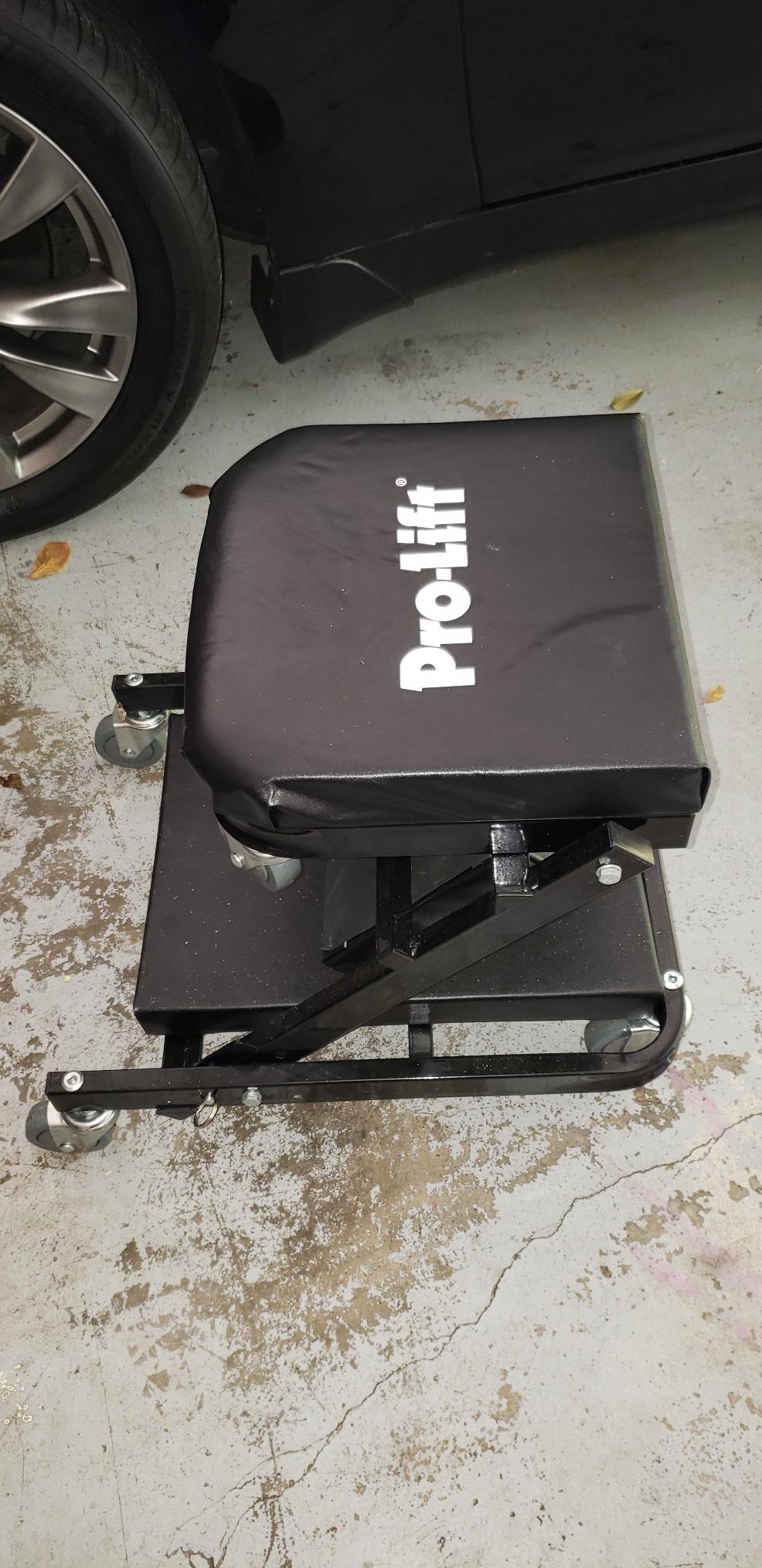 Pro-LifT Foldable Z Creeper 2-in-1 Rolling Car Creeper & Seat, 40