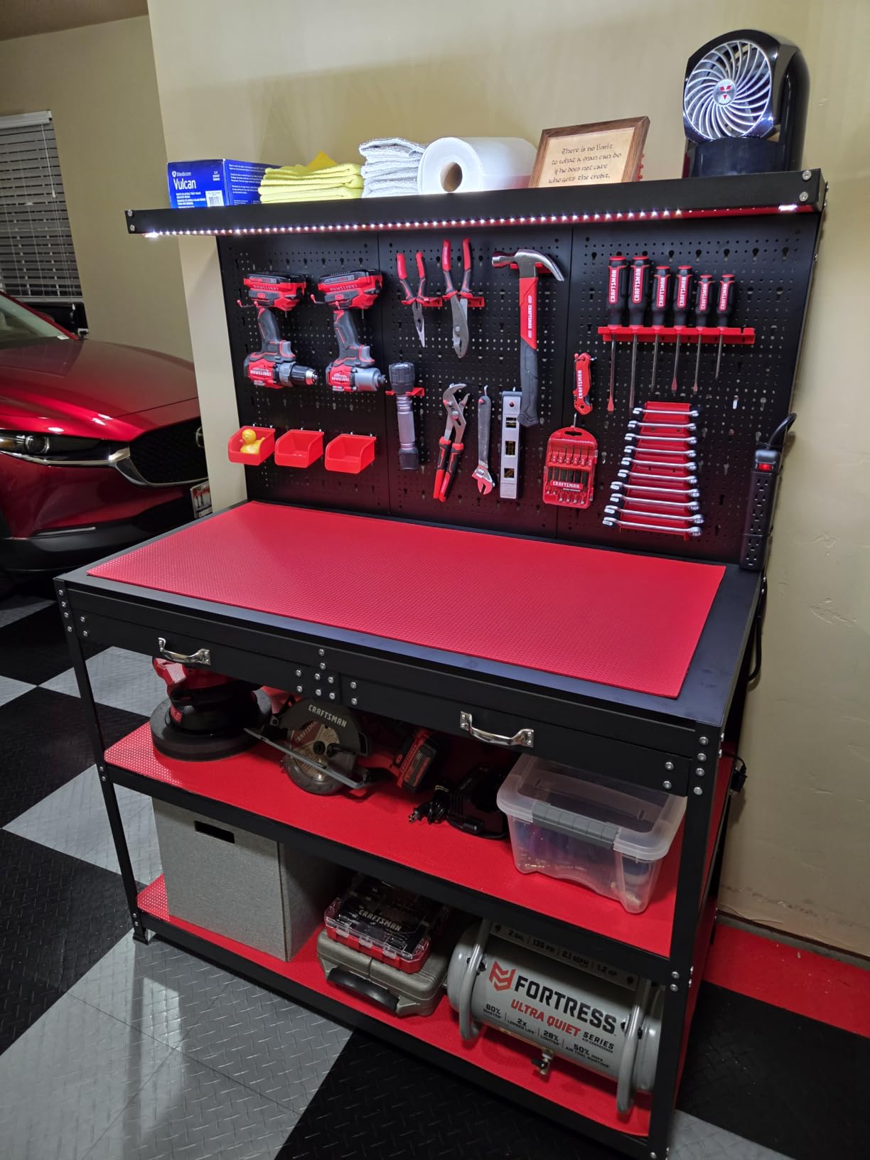 Goplus Work Bench with Storage, 48