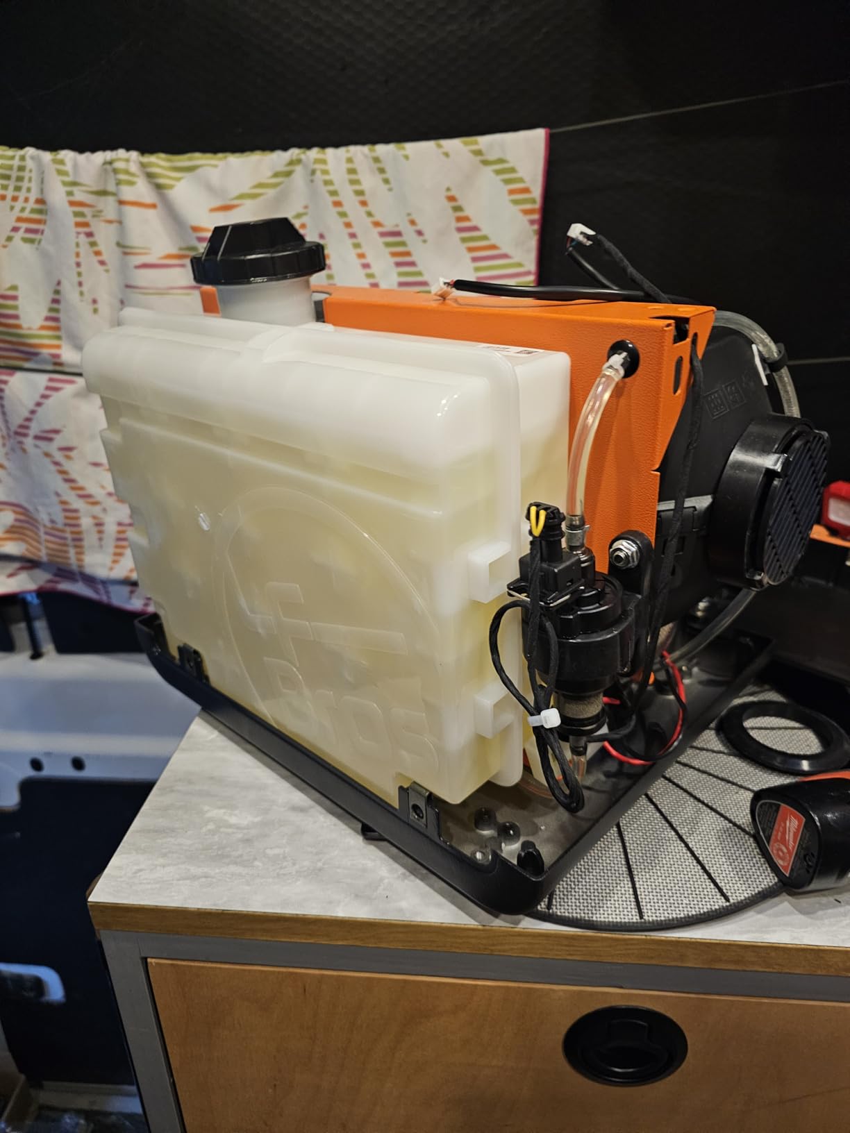 LF Bros 5KW Diesel Heater, 12V/24V/110V Diesel Parking Air Heater customer photo 2