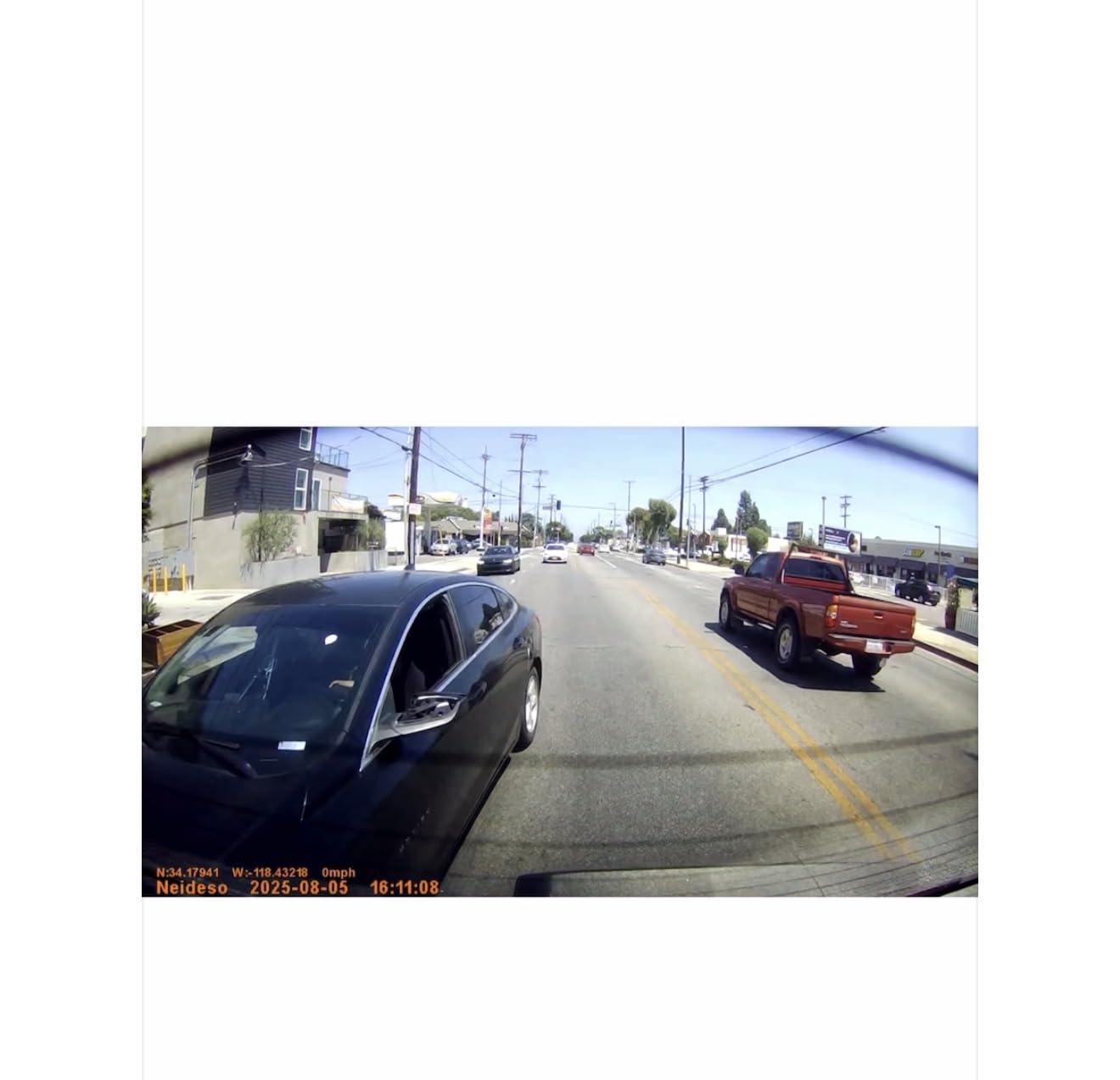 Neideso 360° Dash Cam Front and Rear Inside, 4 Channel Dash Camera for Car customer photo 2