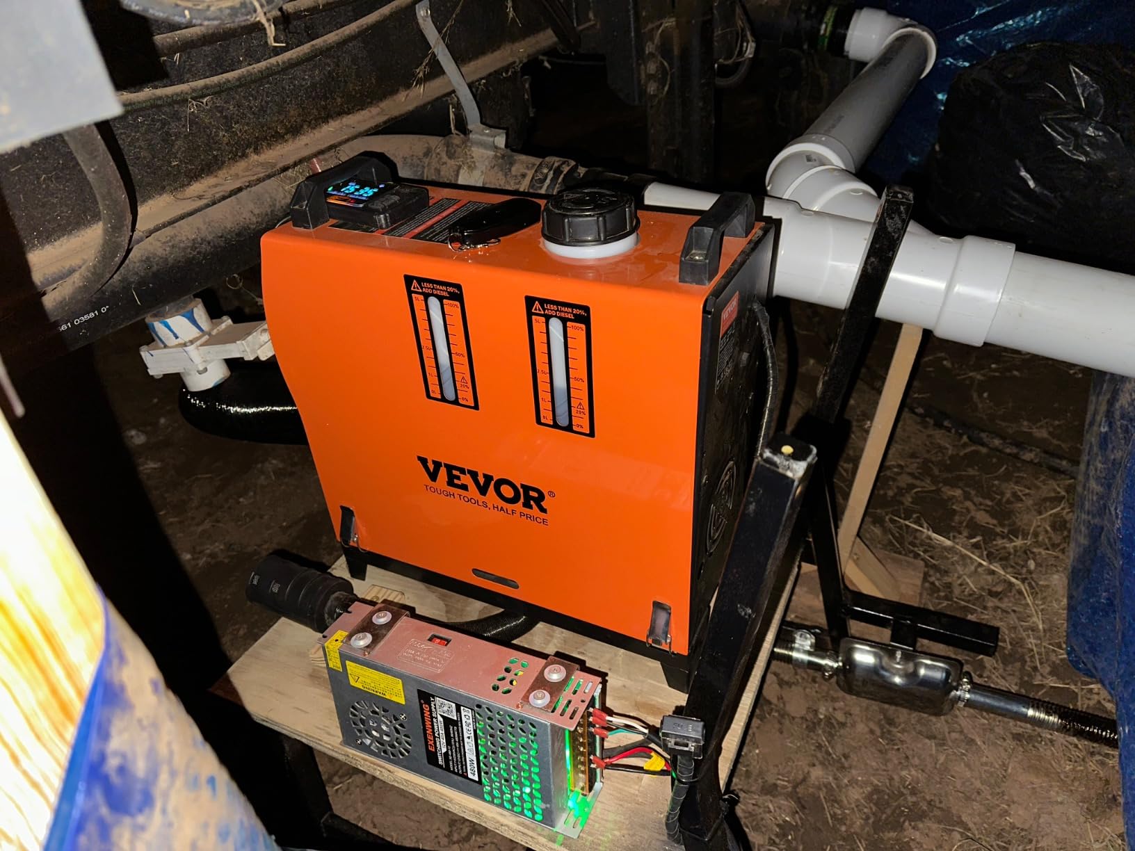 VEVOR 8KW Diesel Heater with Bluetooth App Control customer photo 2