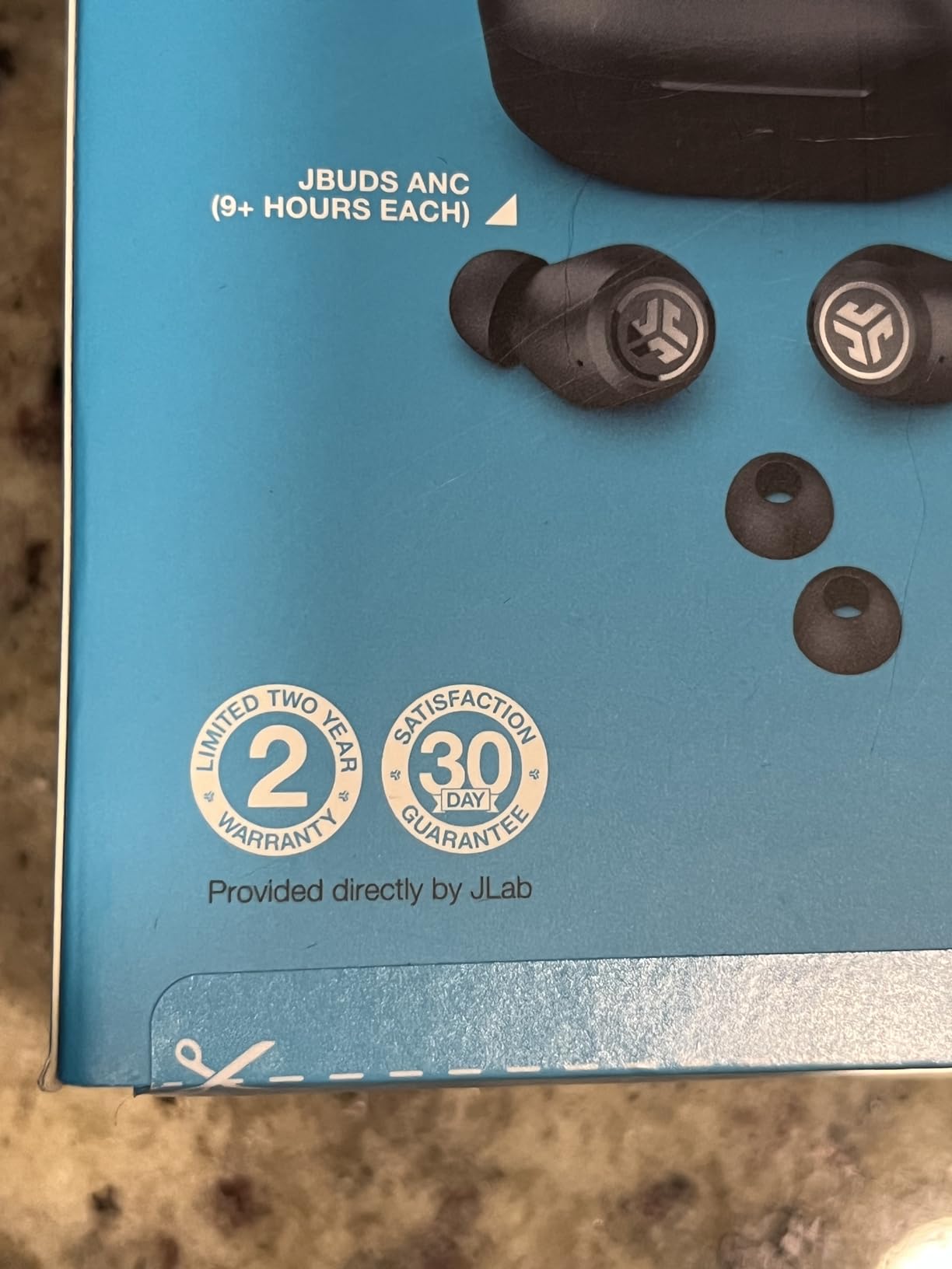 JLab JBuds ANC 3, True Wireless Earbuds, Active Noise Cancelling, Multipoint Connect, Google Fast Pair, Black customer photo 2
