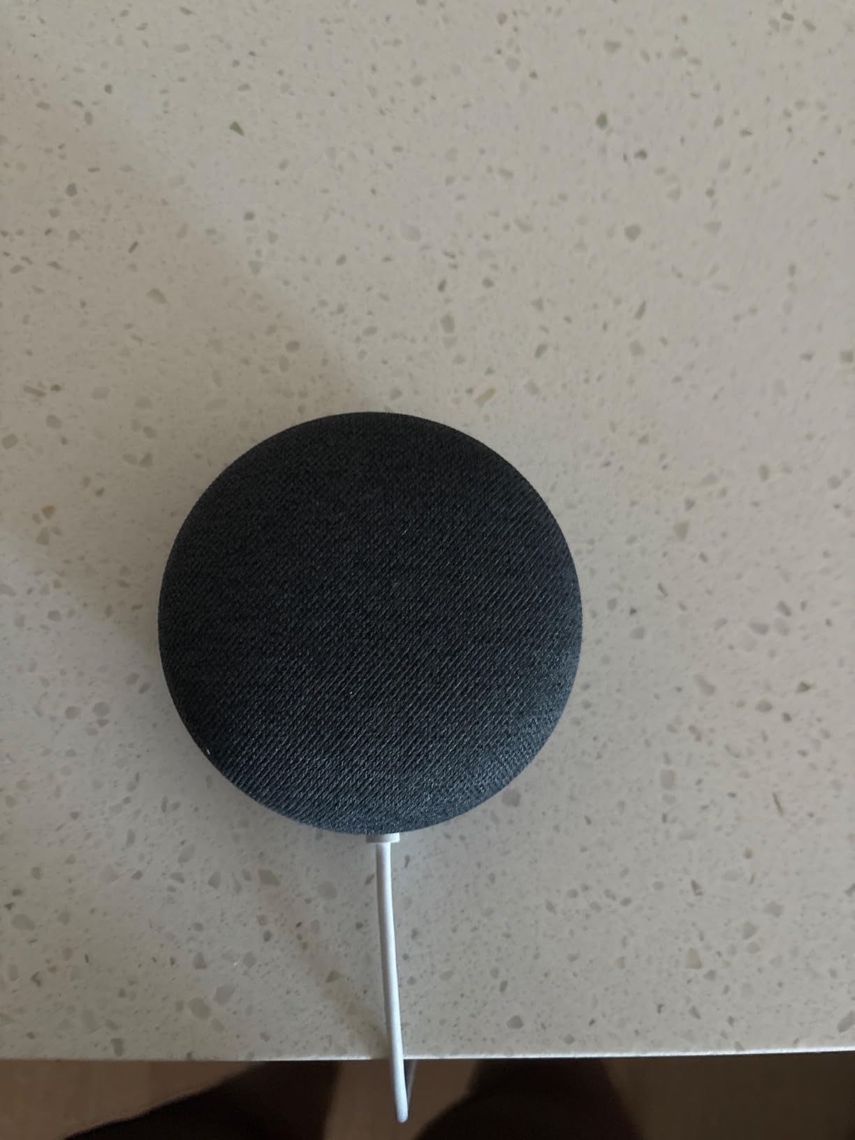 Google Nest Mini 2nd Gen - Bluetooth Speaker with English and Muliti Language Compatibility for Use Anywhere (Light Gray) customer photo 2
