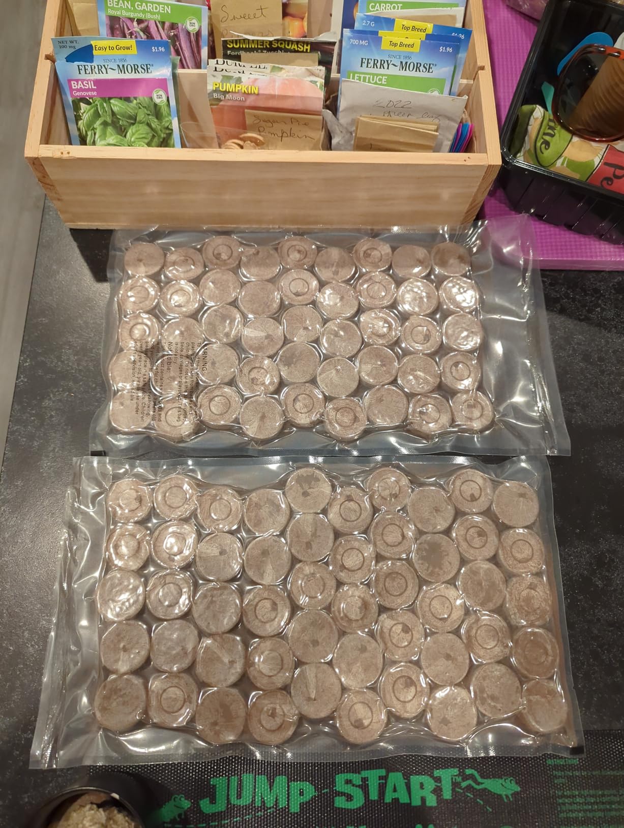 MAQIHAN 50PCS Peat Pellets for Seedlings - 30MM Seed Starter Soil Pods customer photo 1