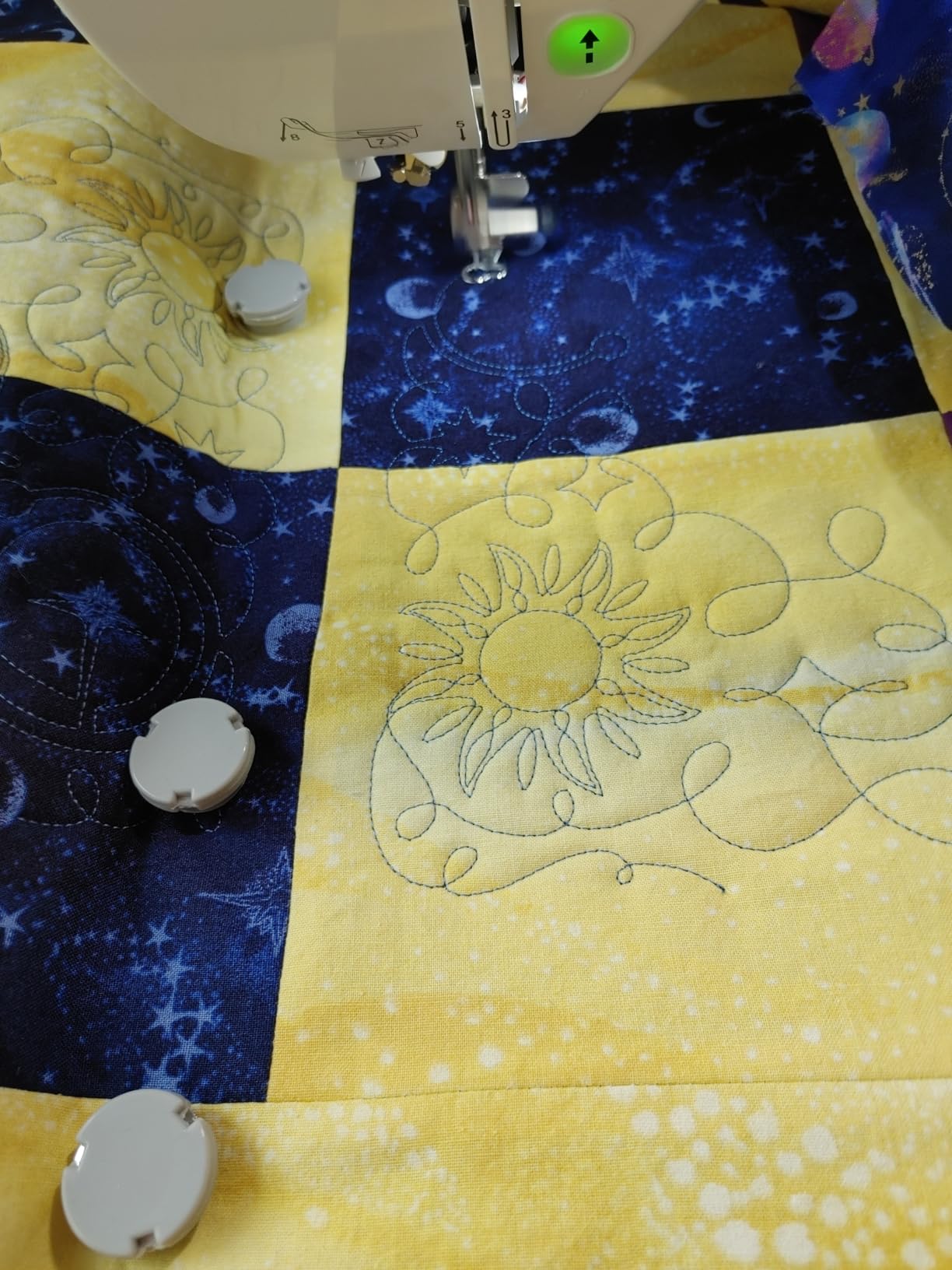 MagnaHoop Embroidery Hoops for Brother Innovis NQ1700E NQ1600E NQ3600D Dream Machine 2 VE2200 1500D V3 VM5200 Babylock Destiny Flourish Flare Embroidery Machine Hoop (4in1-B Set) customer photo 1