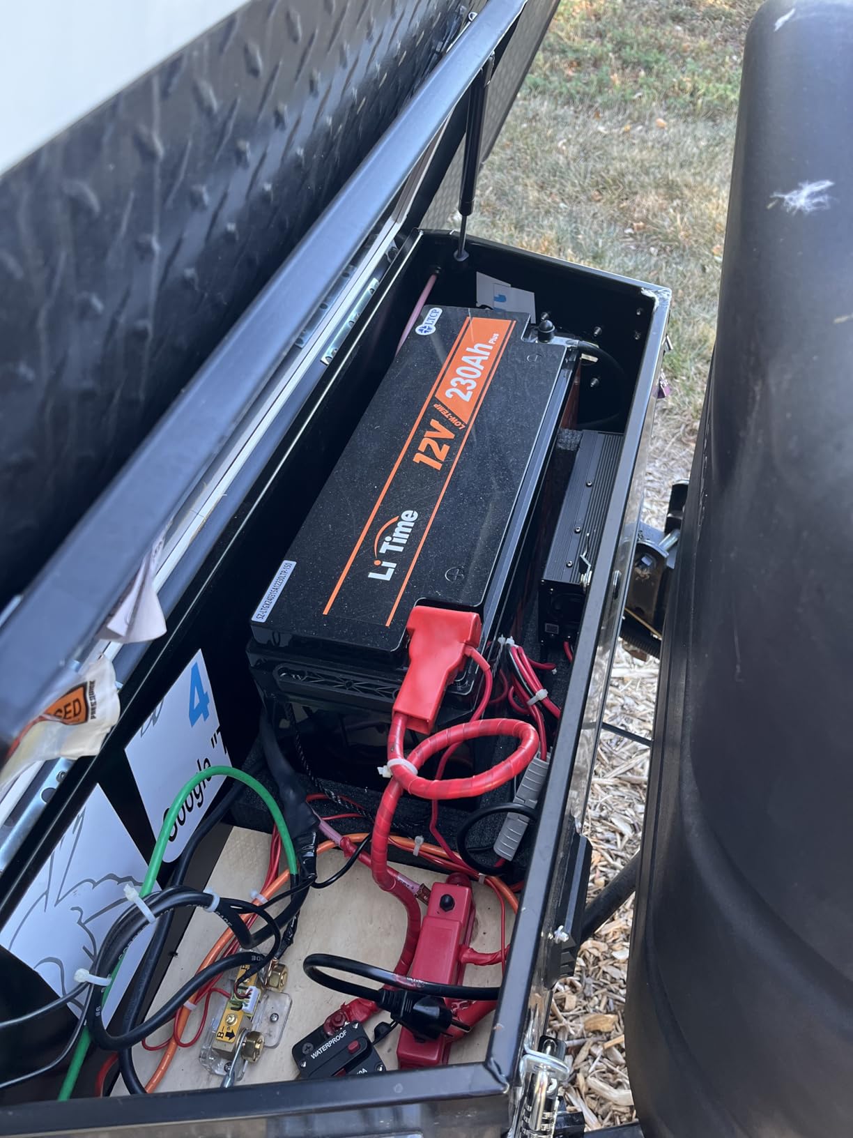 Litime 12V 100Ah LiFePO4 Battery, Group 24 Lithium Batteries for RV, Camper customer photo 2