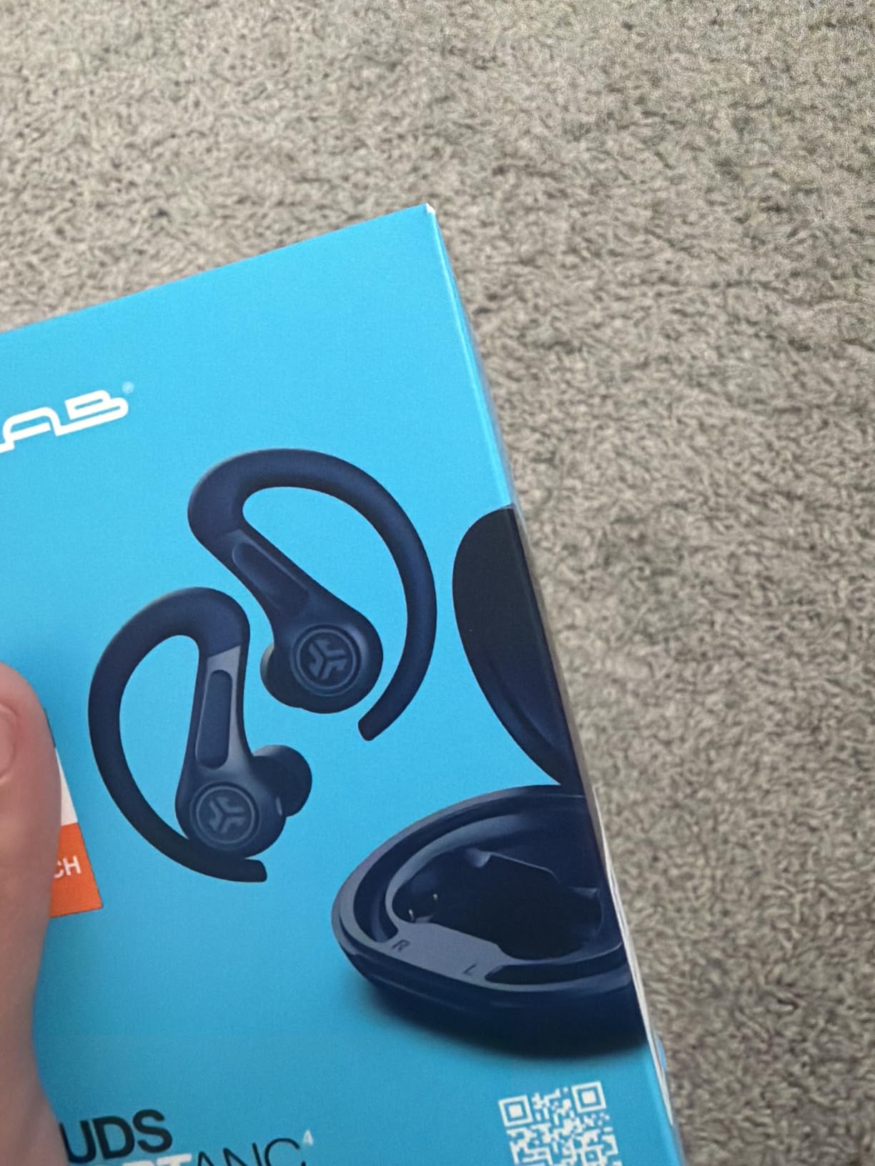 JLab JBuds Sport ANC 4 True Wireless Earbuds, Hybrid ANC, Bluetooth Multipoint, 2-Mic ENC Clear Calls, IP66 Sweatproof, Graphite customer photo 1