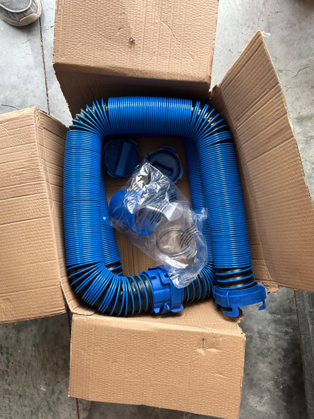 DUMPMAN RV Sewer Hose Kit, 2 * 10 Ft Sewage Hose customer photo 2