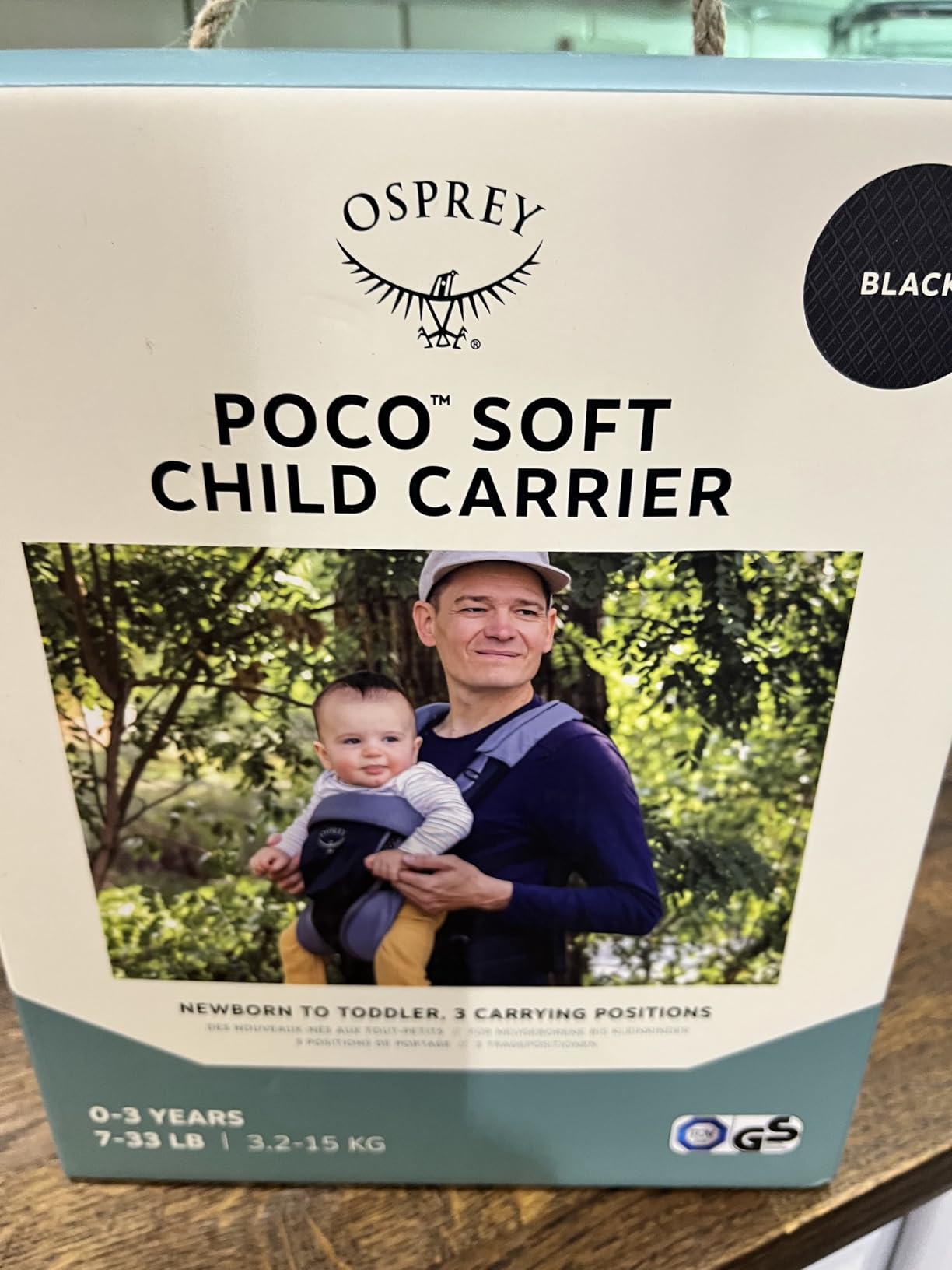 Osprey Poco Soft Convertible Baby Carrier for Newborns - Ergonomic Toddler Sling customer photo 1