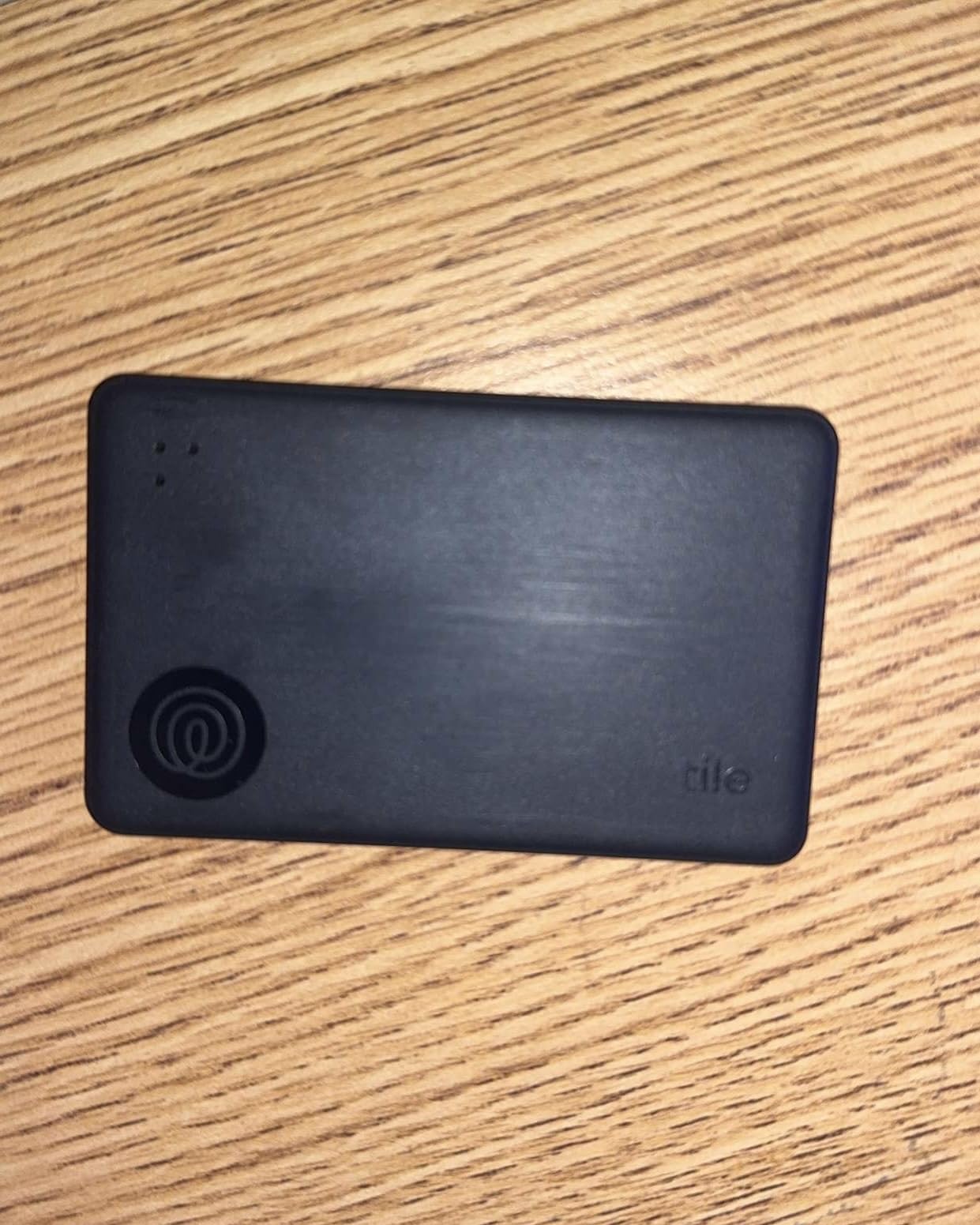 Life360 Tile Slim - Wallet Finder, Bluetooth Tracker and Item Locator for Luggage Tags, Passports and More. Both iOS and Android Compatible. Phone Finder. 1-Pack (Black) customer photo 2