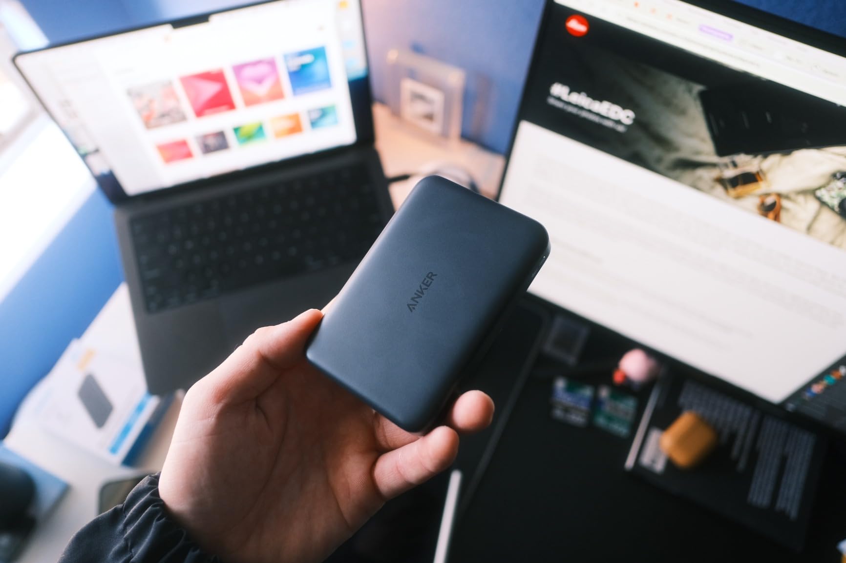 Anker MagGo Power Bank, 10,000mAh Qi2-Certified 15W Portable Charger customer photo 1