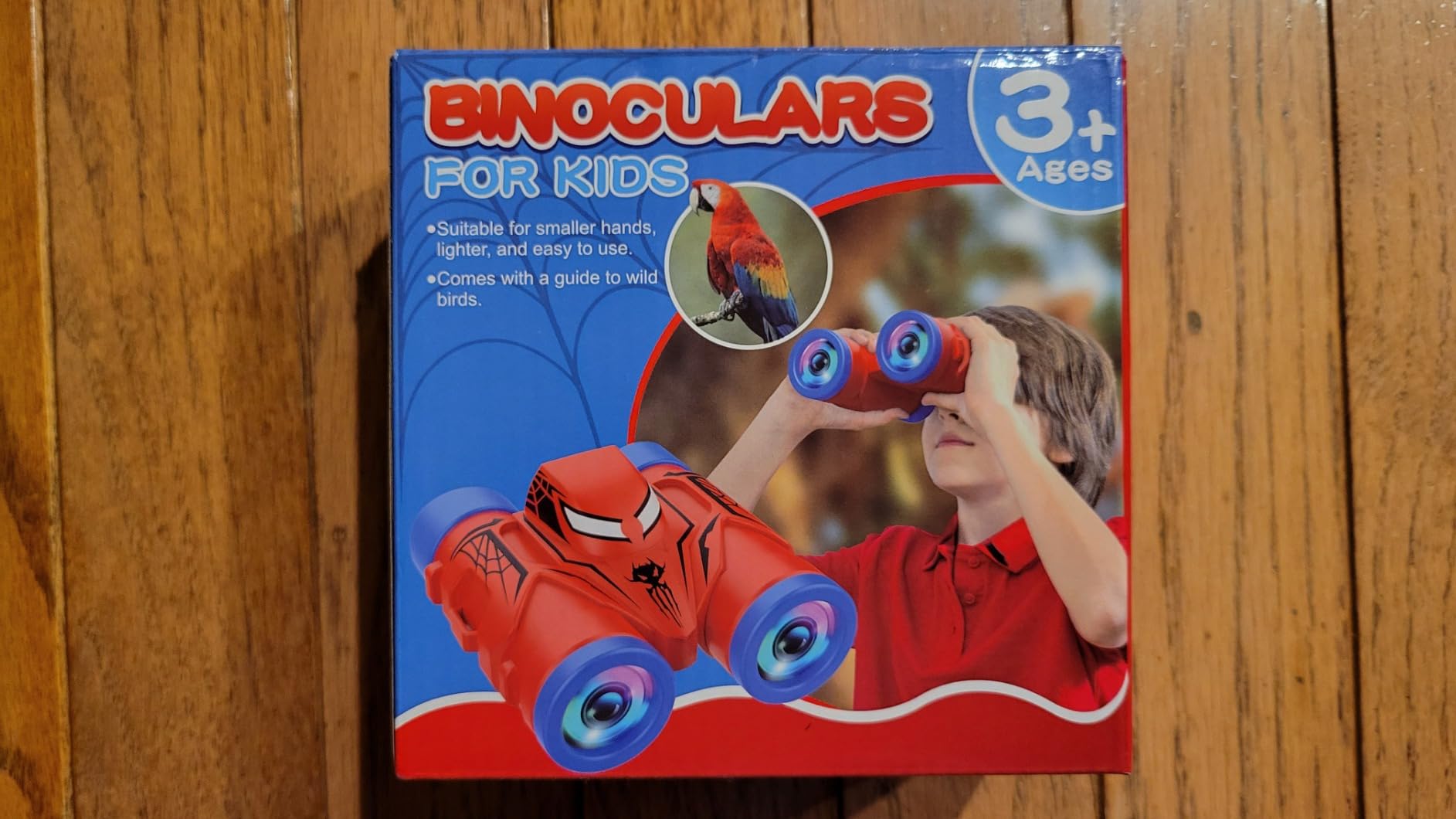 JovialToyz Binoculars for Kids Ages 3-8 Boy Binoculars Toys with Compass & Bird Watching Manual, Christmas Birthday Gifts for 3 4 5 6 7 8 Year Old Boys Girls Age 4-6 6-8 Toddler Outdoor Camping Toys customer photo 1