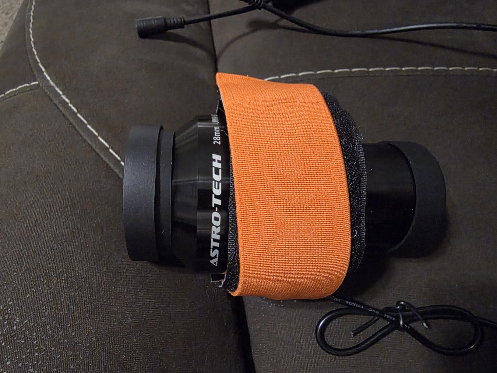 Astromania Dew Heater Strap, Dew Heater for Telescope 250mm DC Lens Warmer customer photo 1