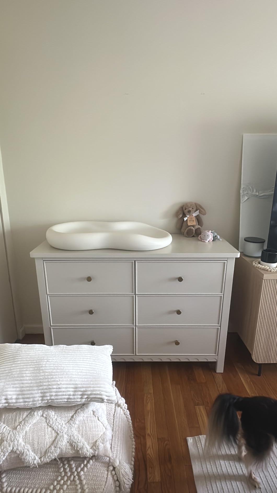 Graco Sasha 3-Drawer Chest with Changing Table Topper, Sage customer photo 2