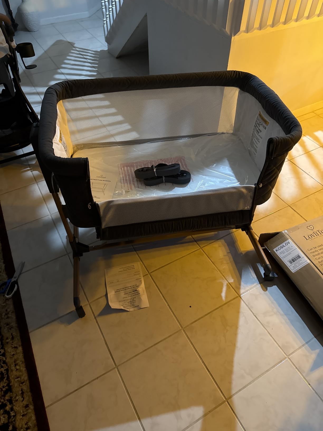 3-in-1 Baby Bassinet, Bedside Sleeper & Rocking Bassinet for Newborn customer photo 1
