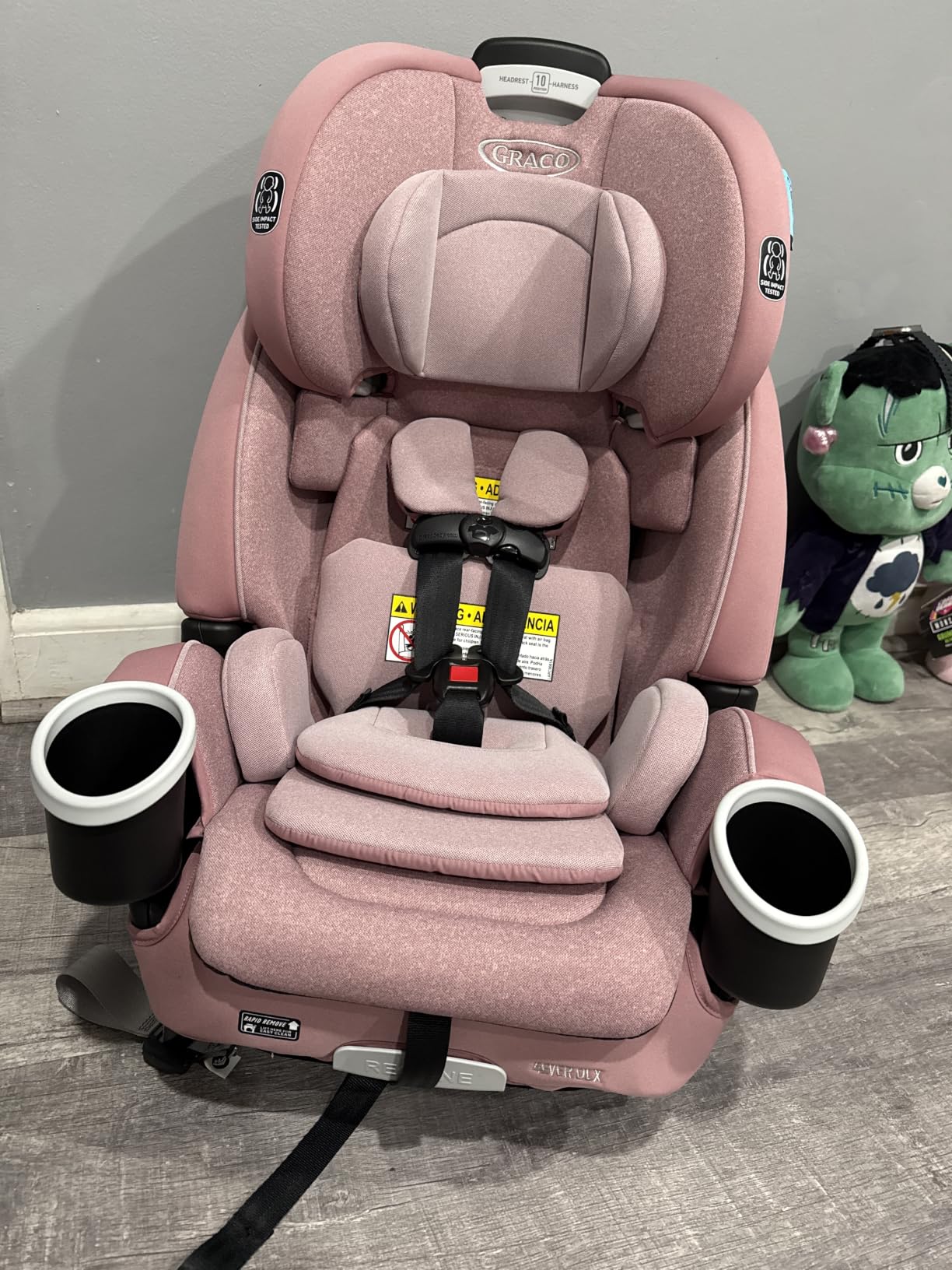Graco 4Ever DLX Slim 4-in-1 Convertible Car Seat, Thompson customer photo 2