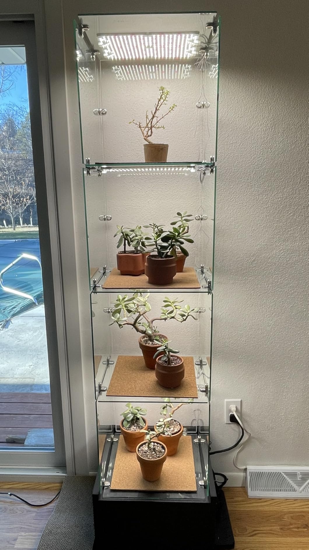 SDOVUERC Full Spectrum Grow Panel Lights for Indoor Plants and Shelves. customer photo 1