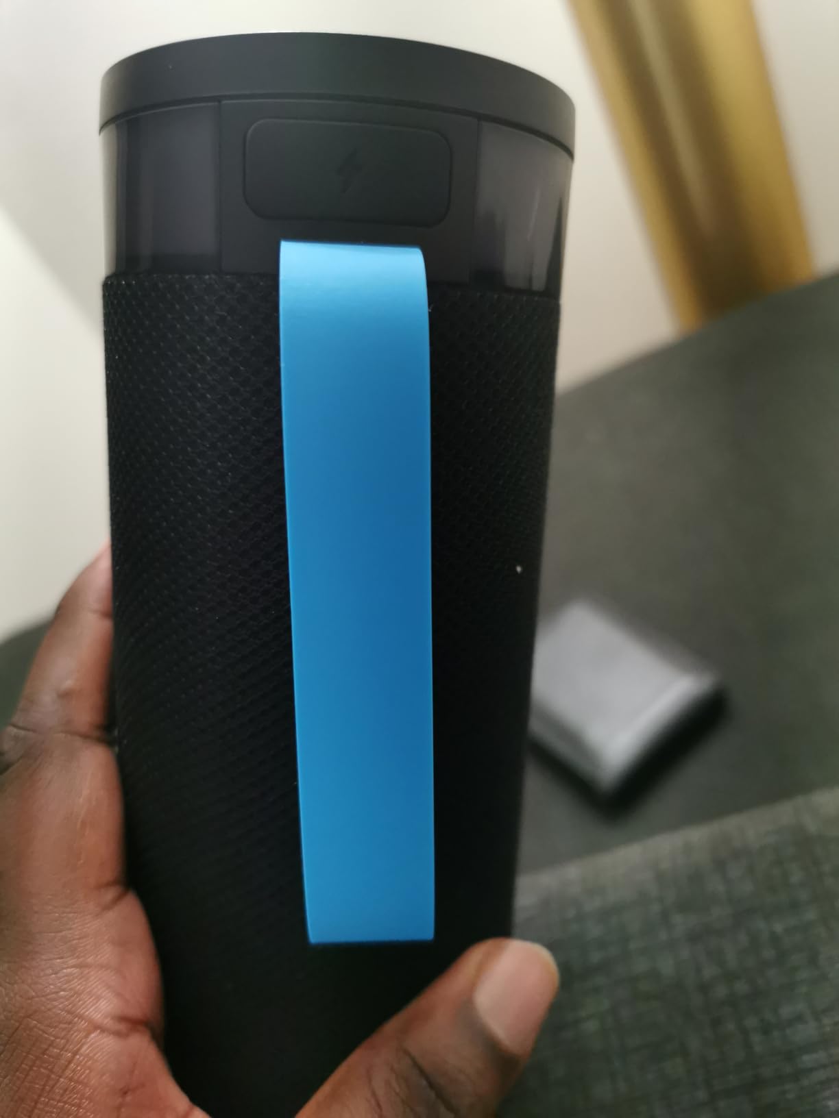 JLab, Go Party, Portable Bluetooth Speaker, Waterproof RGB LED, Midnight Black customer photo 2