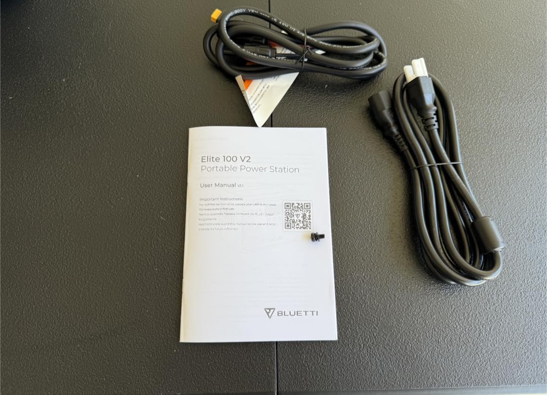 BLUETTI Elite 100 V2 Portable Power Station for Camping 1024Wh 1800W customer photo 1