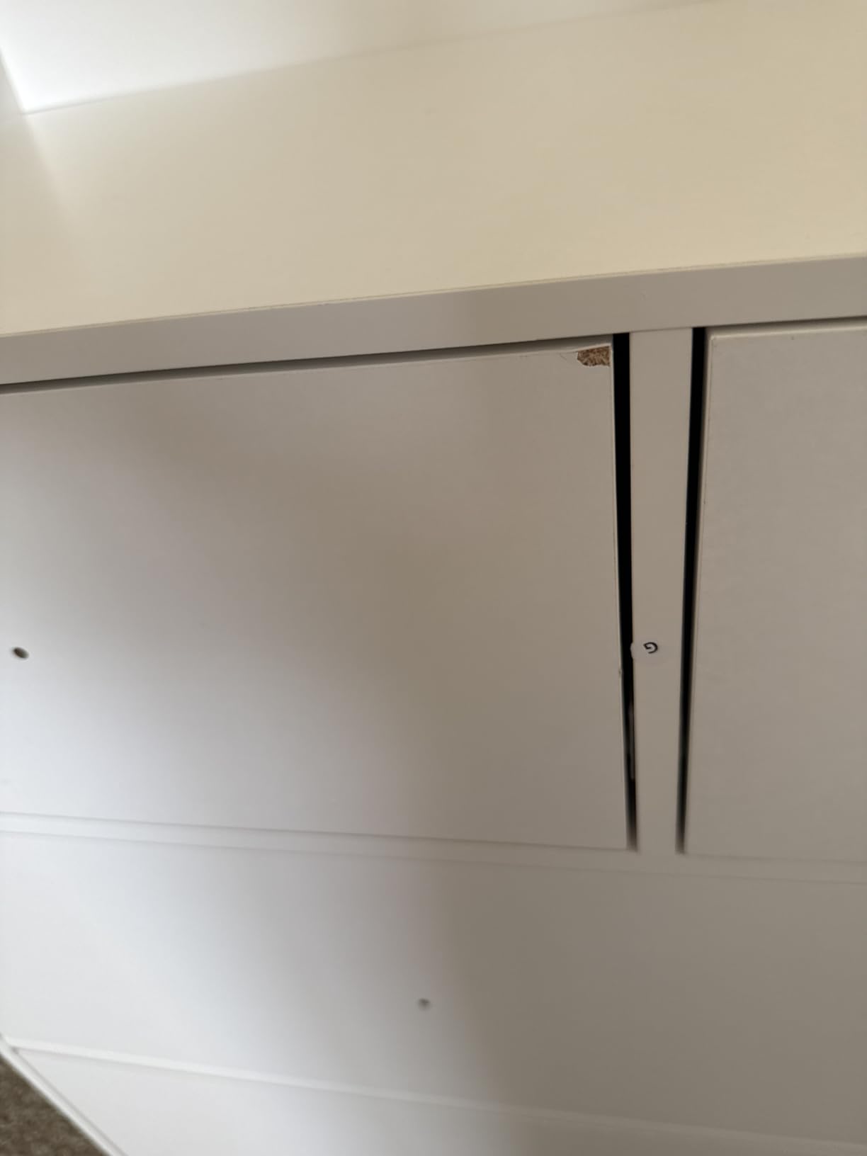 Vabches Kids Dresser Cabinet with 7 Drawers, Changing Table for Nursery, White Chest of Drawers, Baby Dresser, Kids Bedroom Furniture, Nightstand for Child’s Room, White customer photo 2