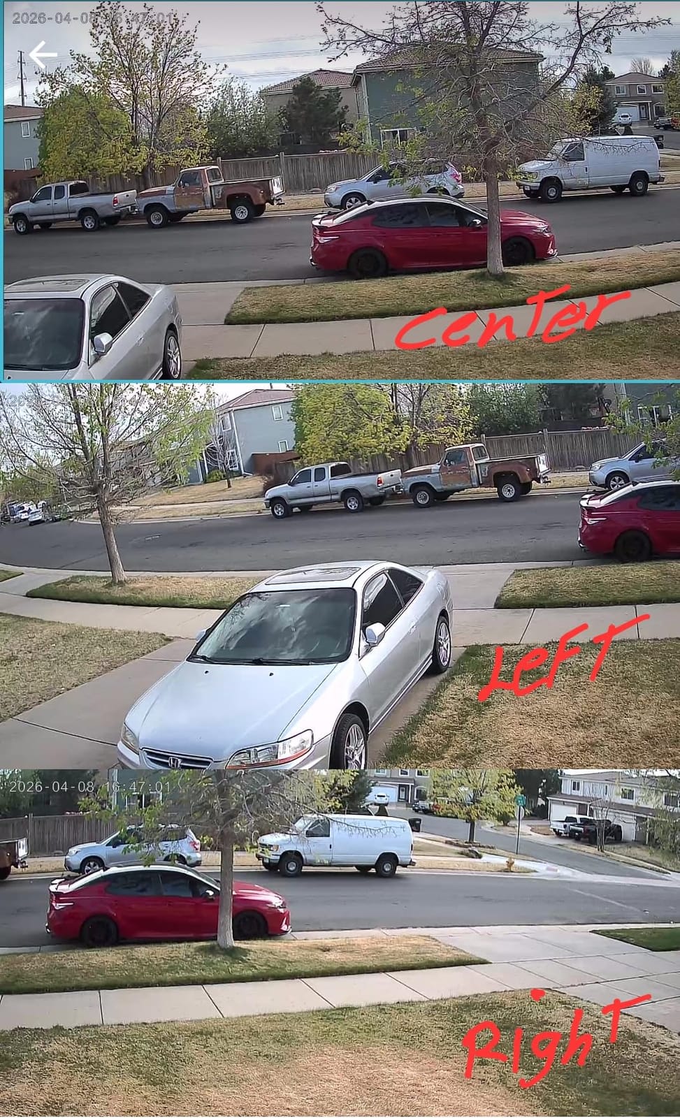 EVERSECU Solar Wireless Triple Lens WiFi PTZ Security Camera, Three Cameras in One, Side Cameras with Adjustable All-Angle Arm, 2K 360° View No Blind Spot, Auto Tracking, Spotlight, 2 Way Audio customer photo 1