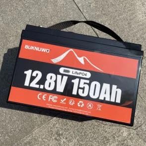 12V 100Ah LiFePO4 Lithium Battery with Bluetooth,15000+ Cycles Lithium Battery for Trolling Motor, Off-Grid,Boat,RV, Marine, Solar (12.8V 100Ah-Bluetooth) customer photo 1