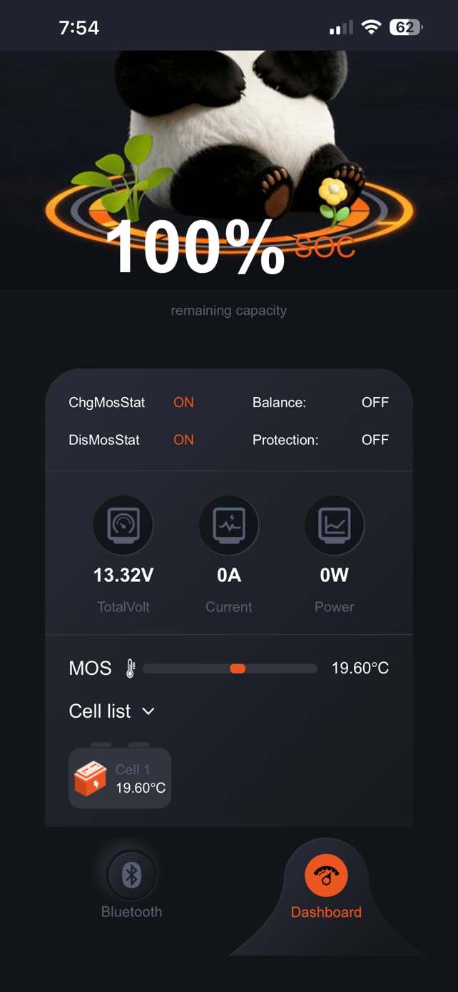 12V 100Ah LiFePO4 Lithium Battery with Bluetooth,15000+ Cycles Lithium Battery for Trolling Motor, Off-Grid,Boat,RV, Marine, Solar (12.8V 100Ah-Bluetooth) customer photo 2