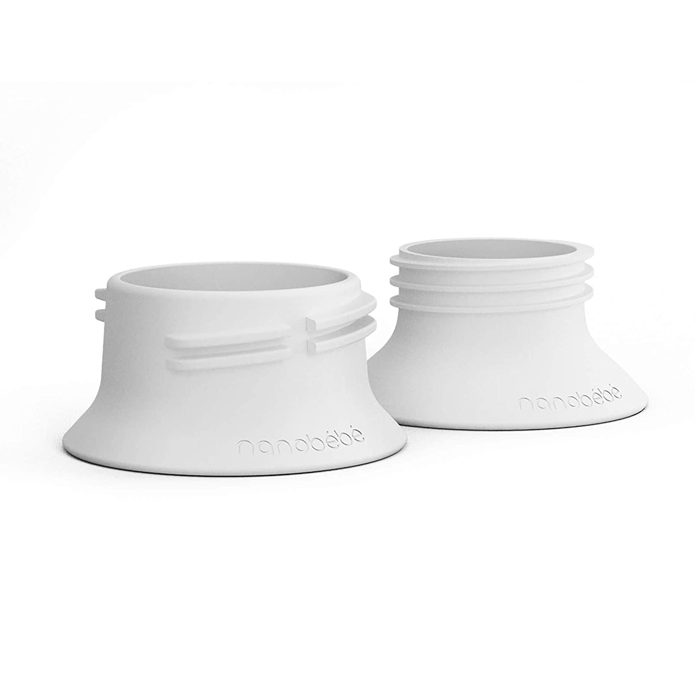 Nanobebe Wearable Breast Pump Hands Free Wireless Electric Breast Pump Smart App Controlled Pump Quiet Portable Multiple Modes, 2-Pack customer photo 2