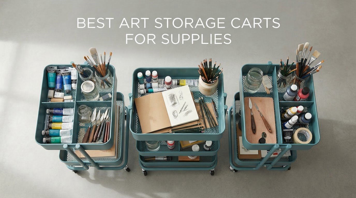 best art storage carts for supplies