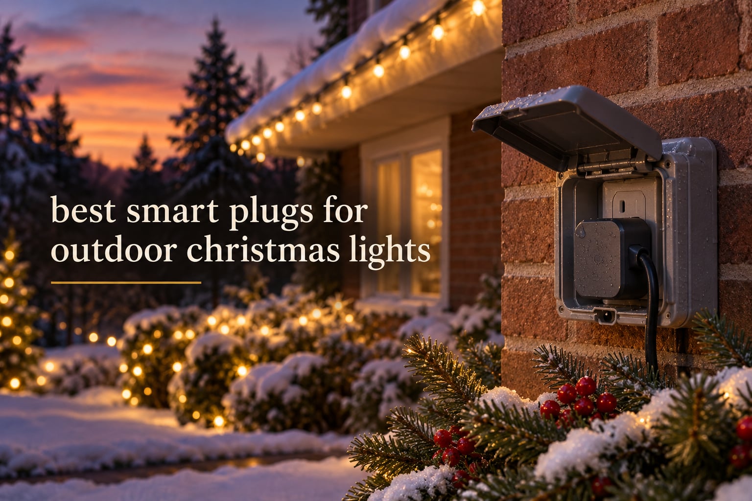 best smart plugs for outdoor christmas lights