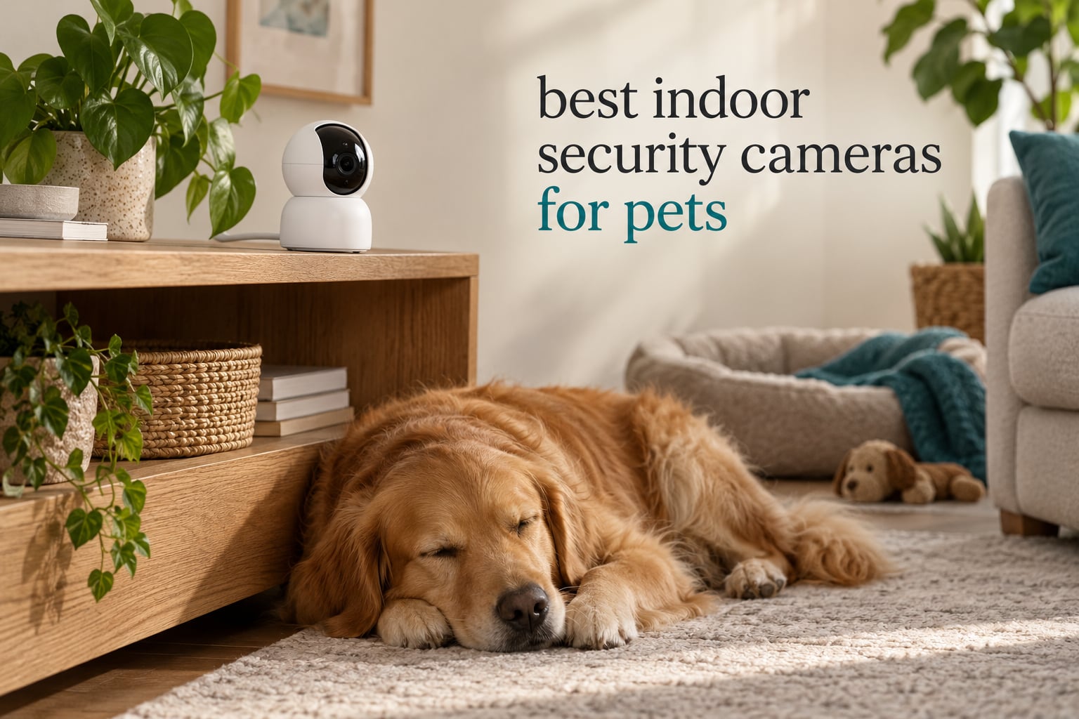 best indoor security cameras for pets