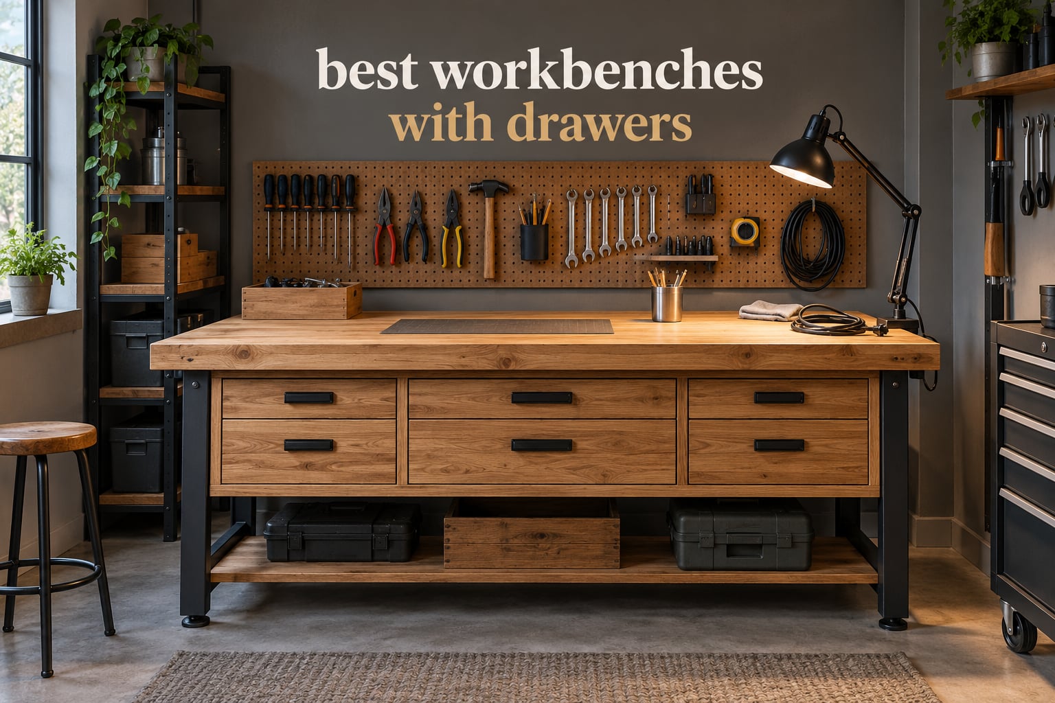 best workbenches with drawers