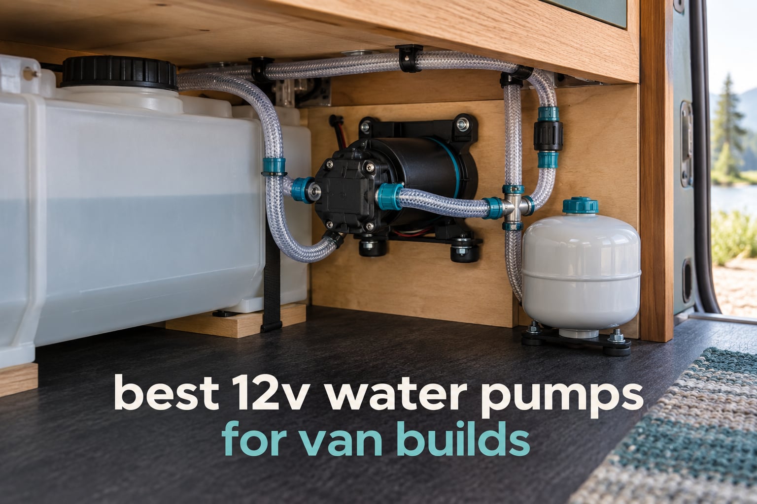 best 12v water pumps for van builds