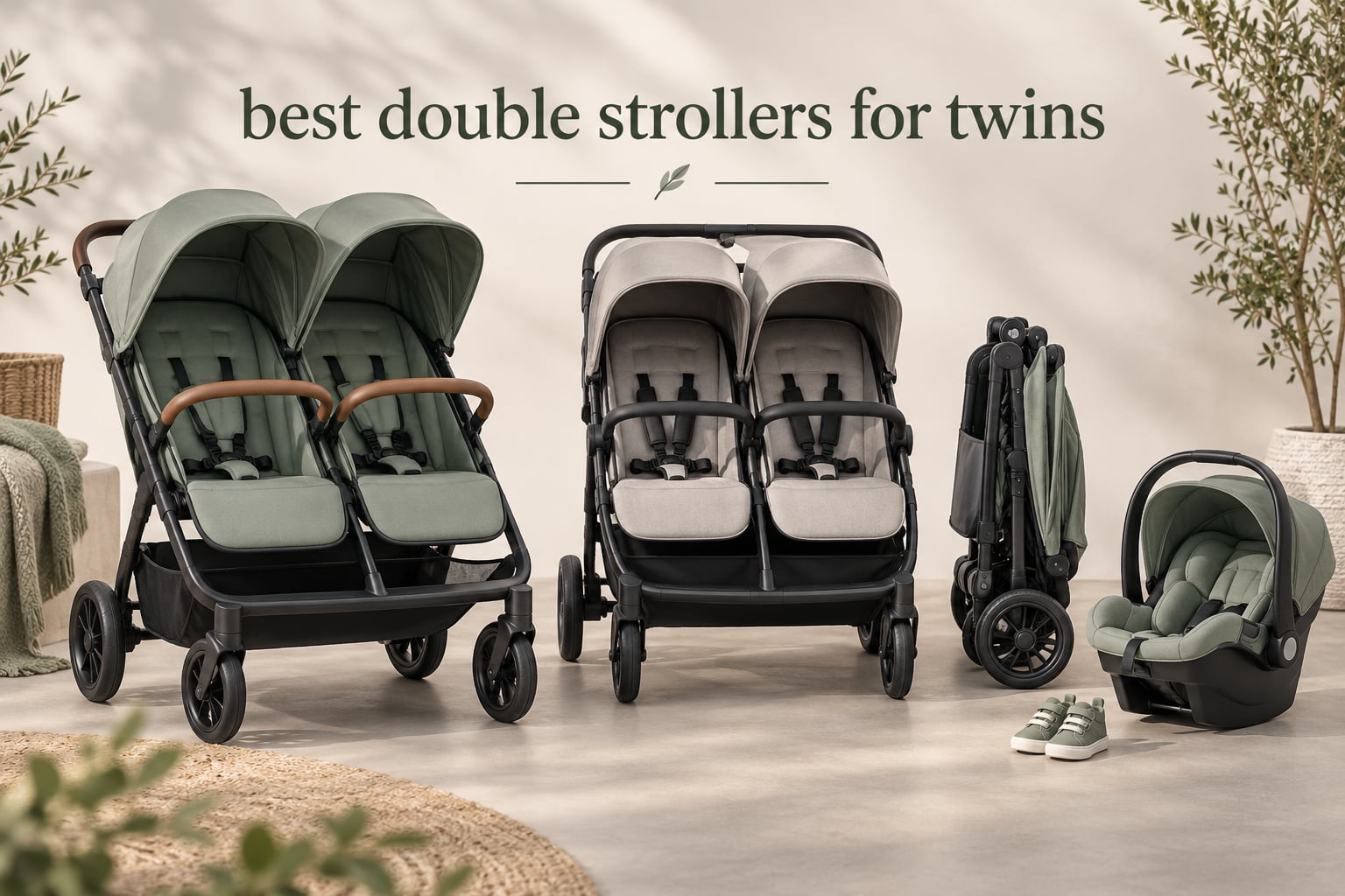 best double strollers for twins