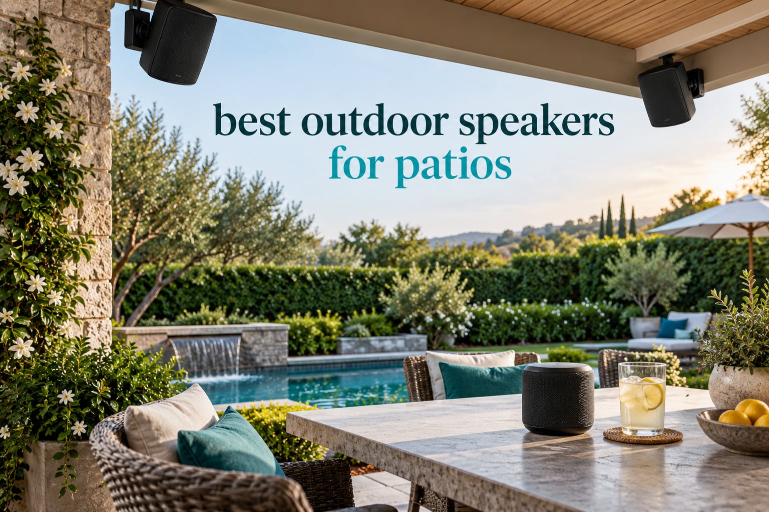 best outdoor speakers for patios