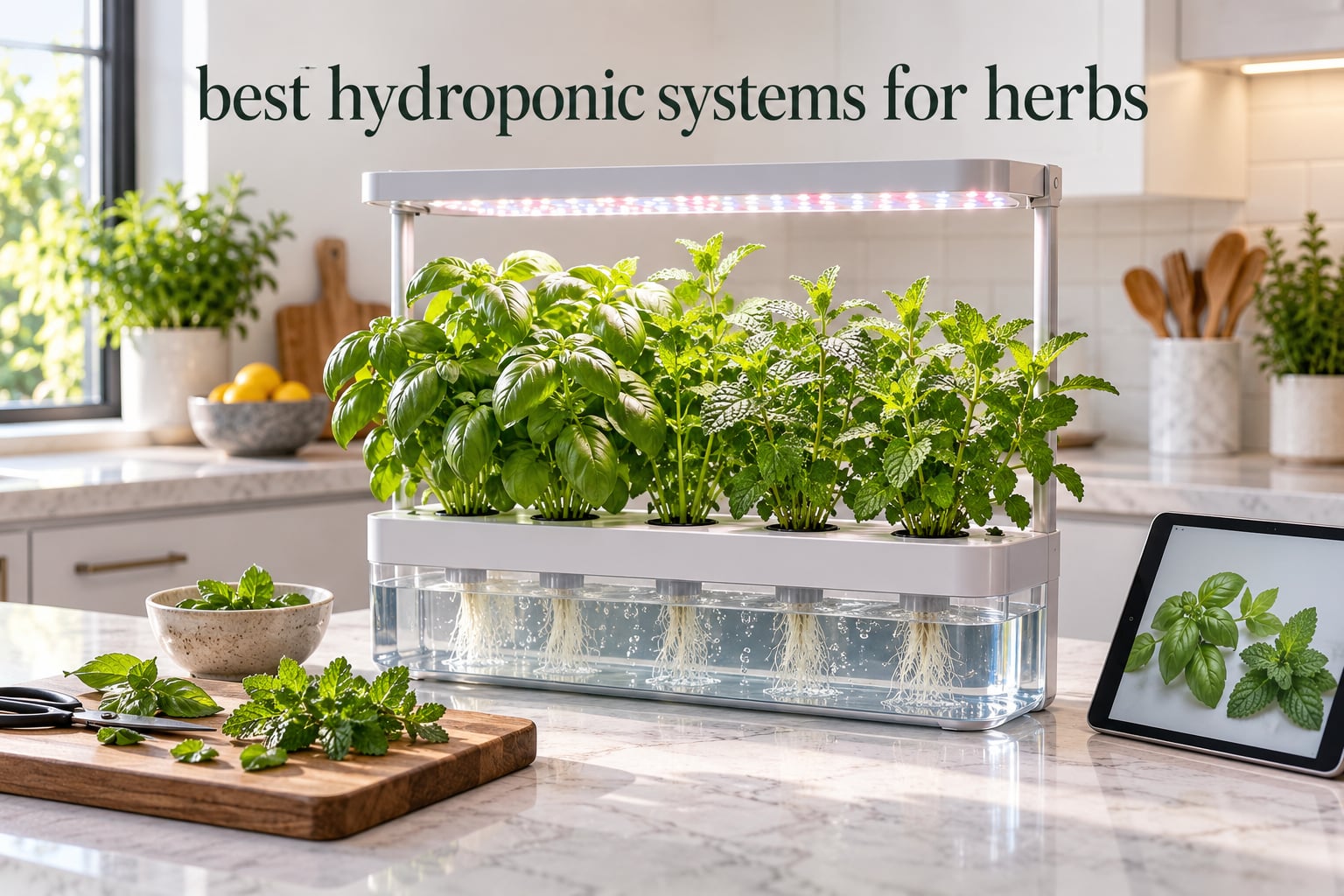 best hydroponic systems for herbs
