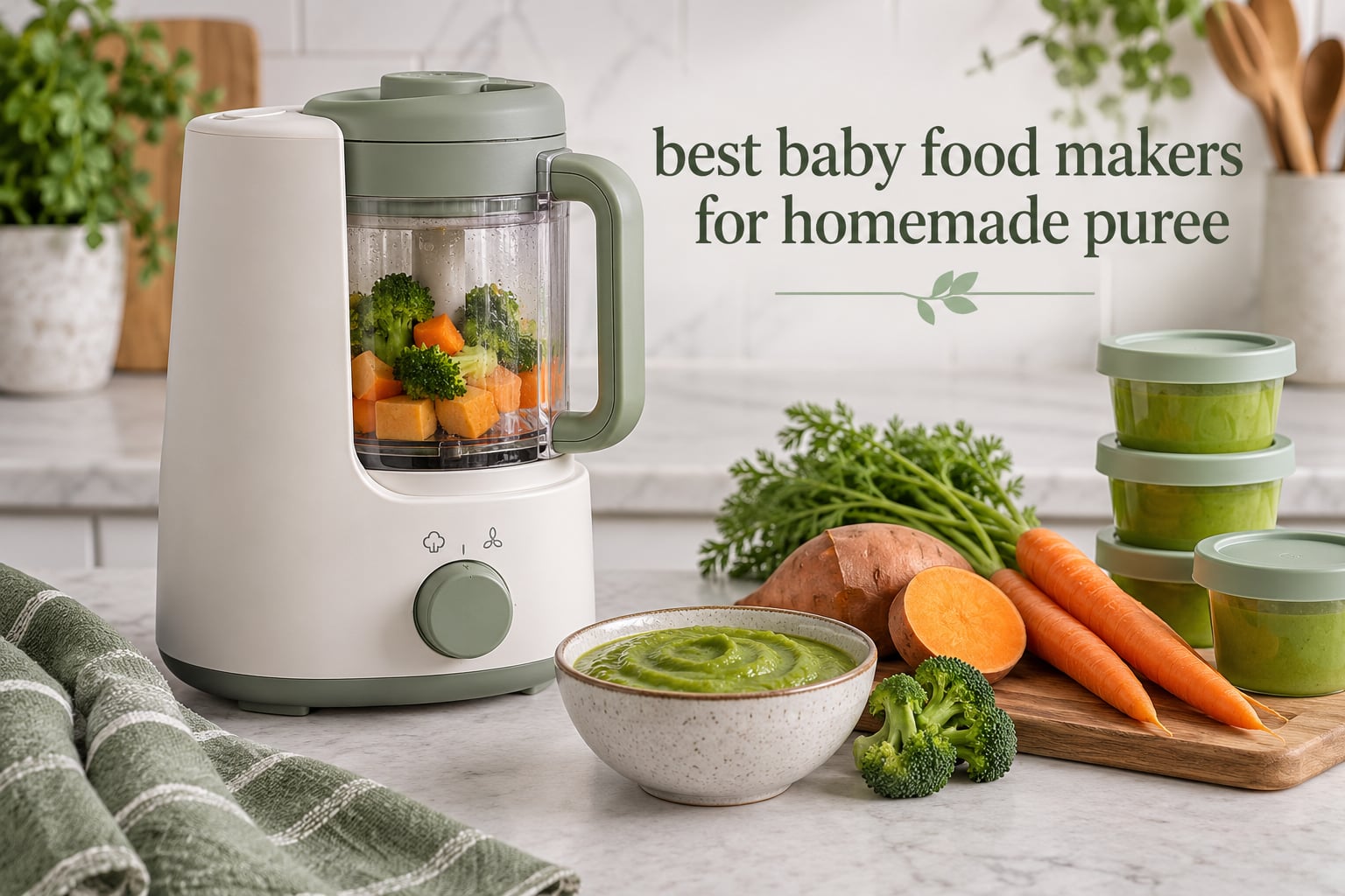 best baby food makers for homemade puree