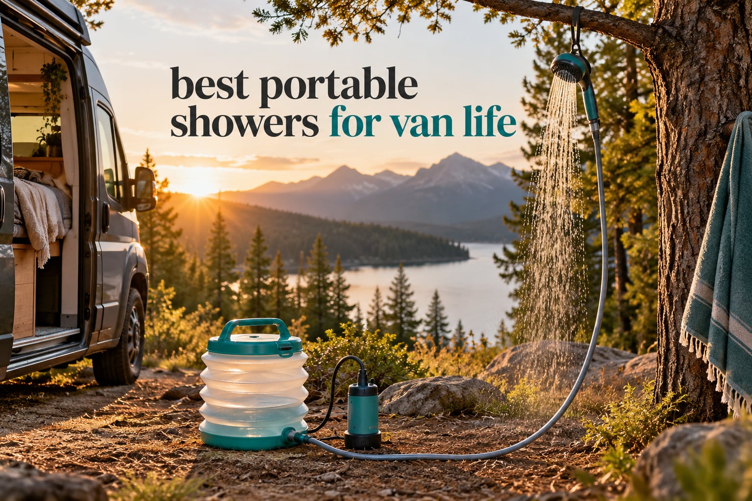 best portable showers for van life