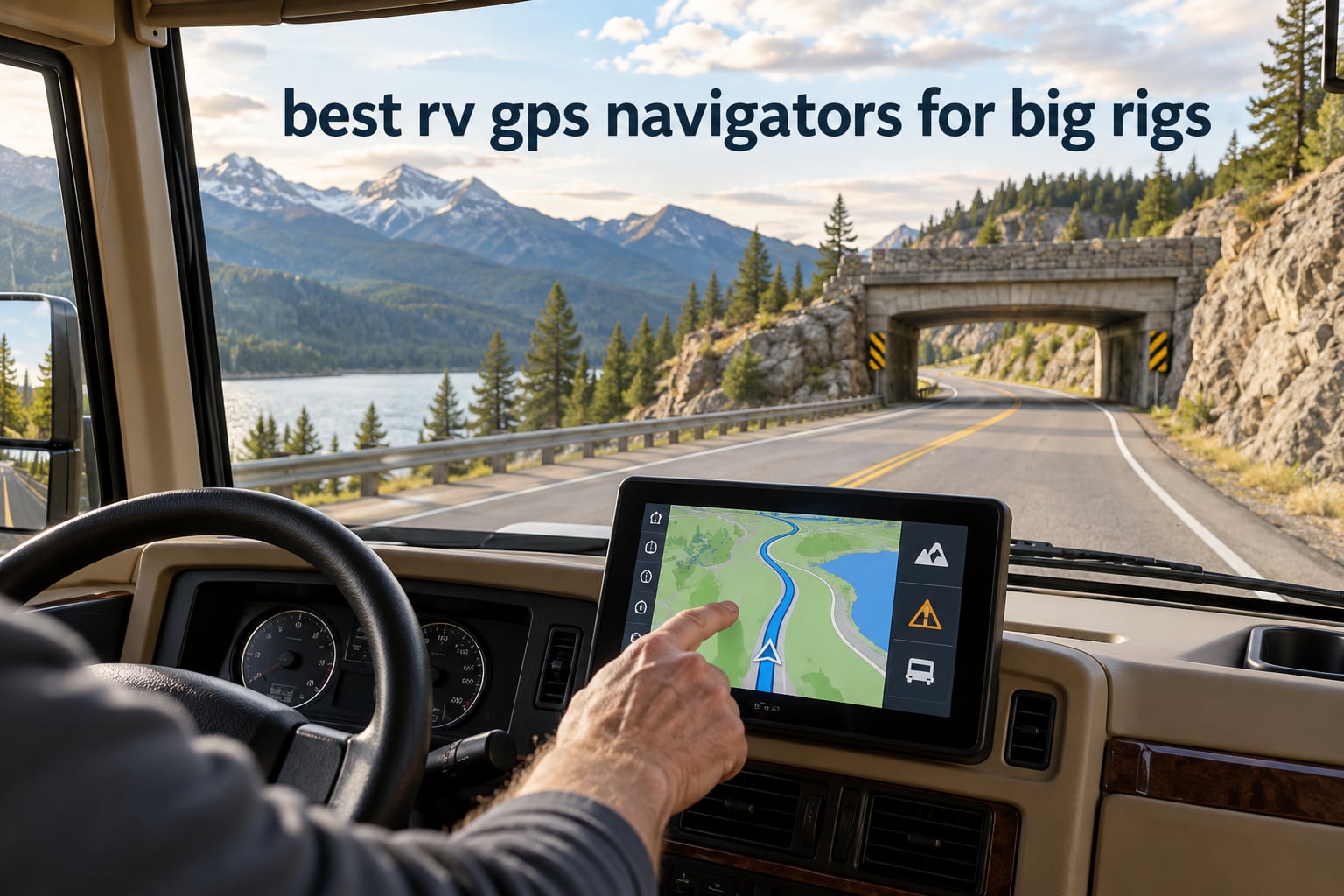 best rv gps navigators for big rigs
