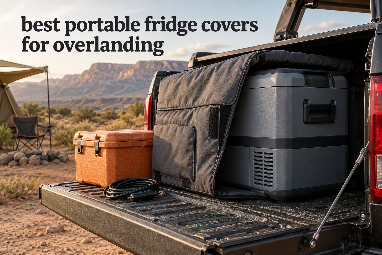best portable fridge covers for overlanding