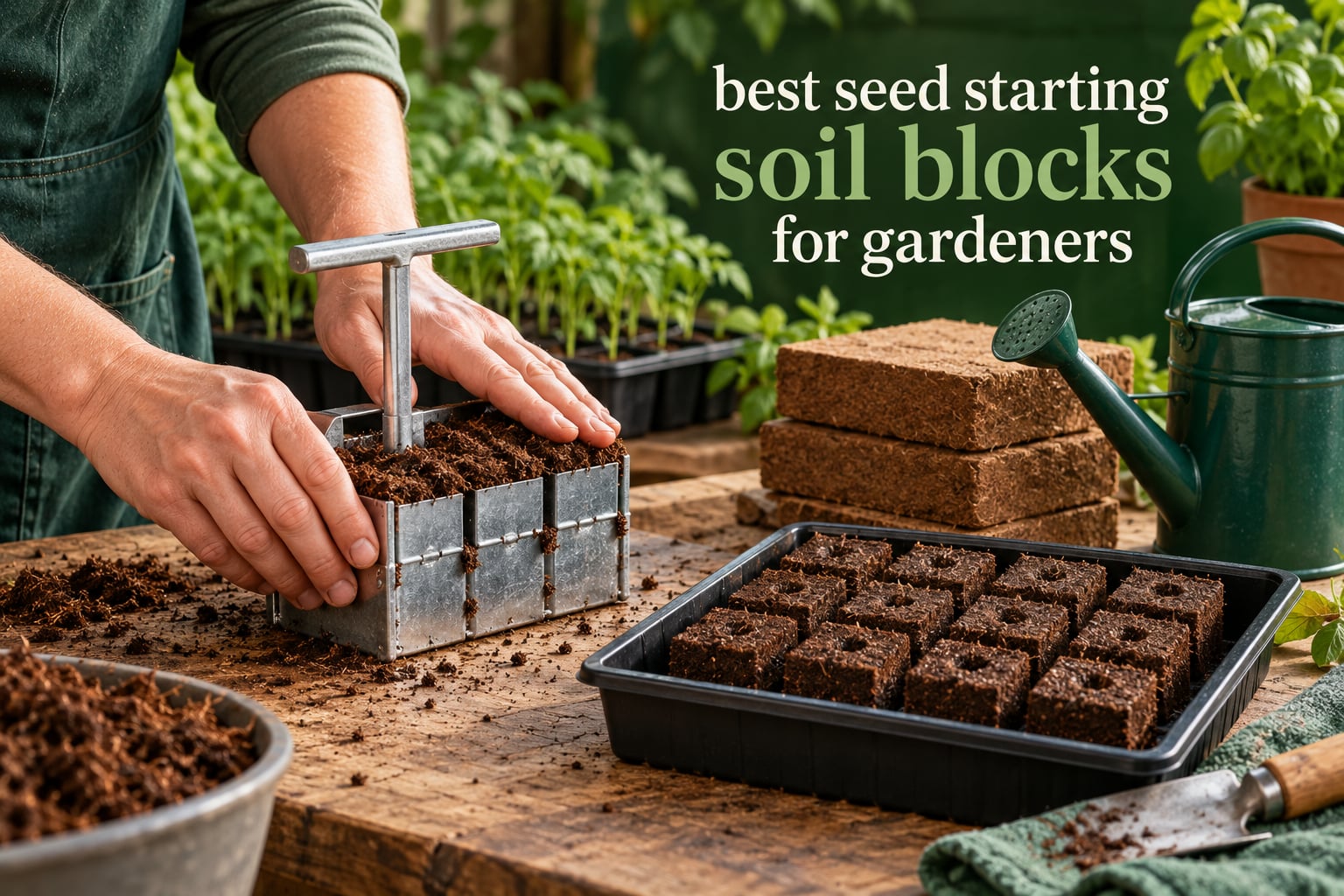 best seed starting soil blocks for gardeners