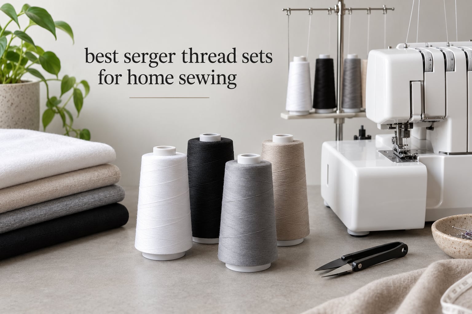 best serger thread sets for home sewing