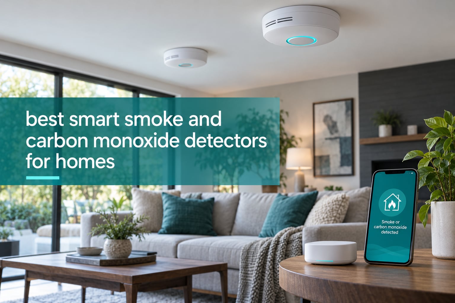best smart smoke and carbon monoxide detectors for homes