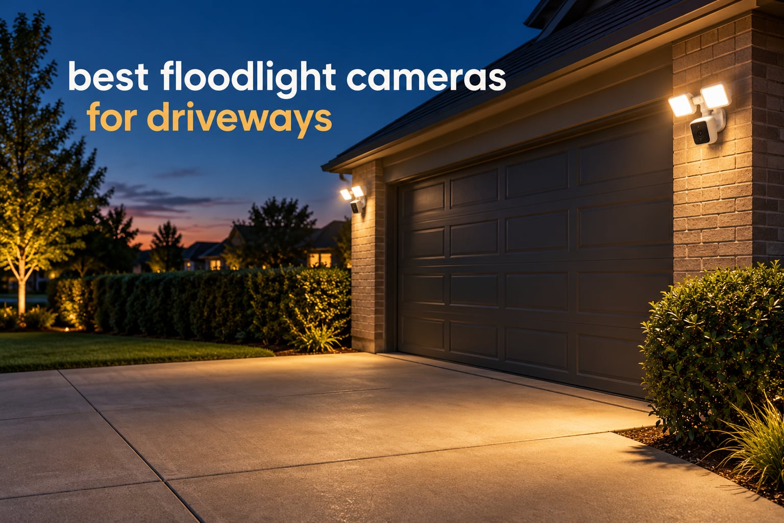 best floodlight cameras for driveways
