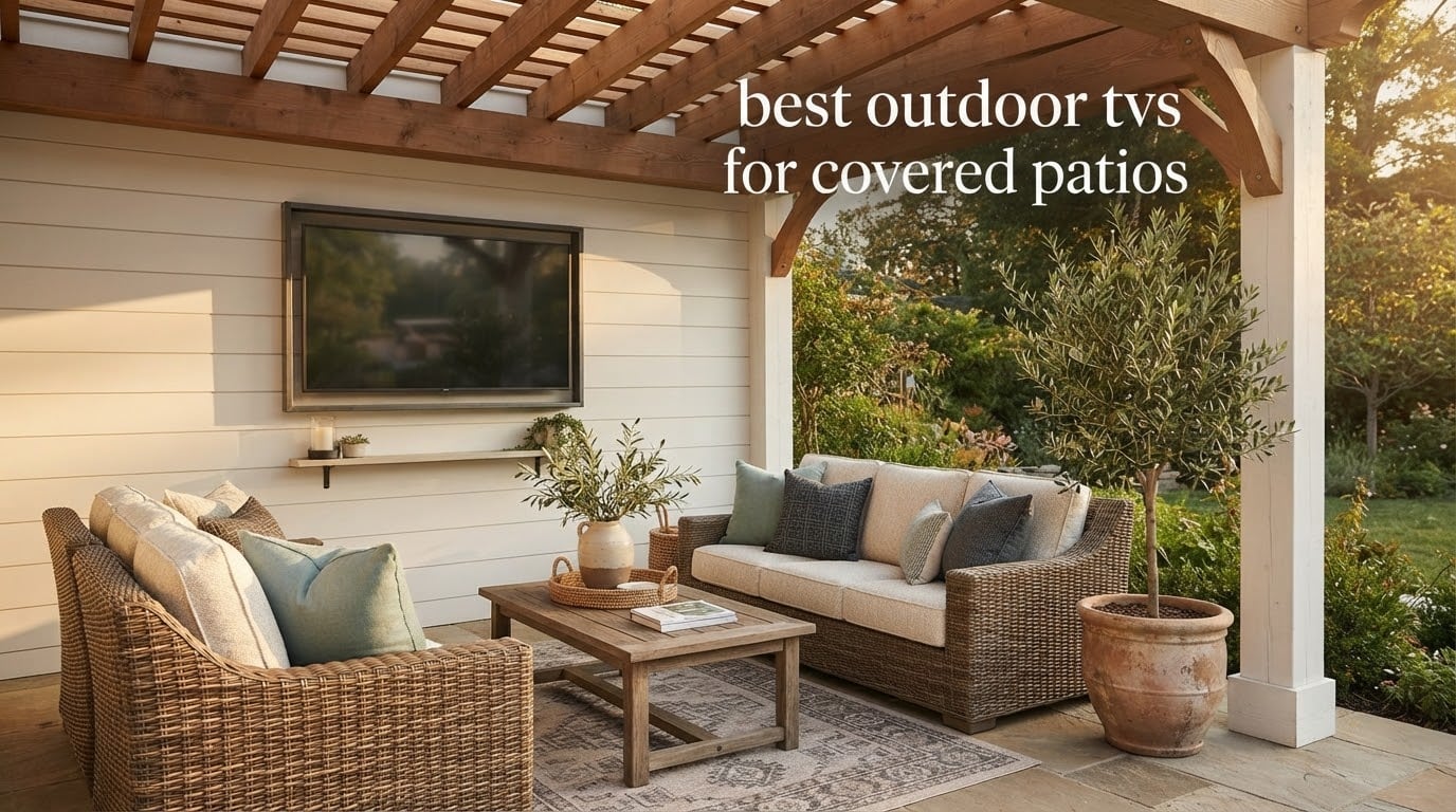 best outdoor tvs for covered patios