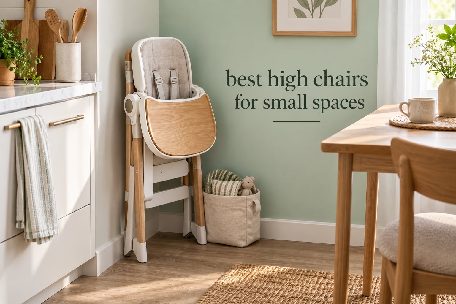 best high chairs for small spaces