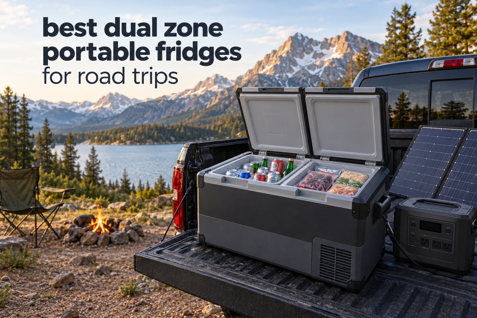 best dual zone portable fridges for road trips