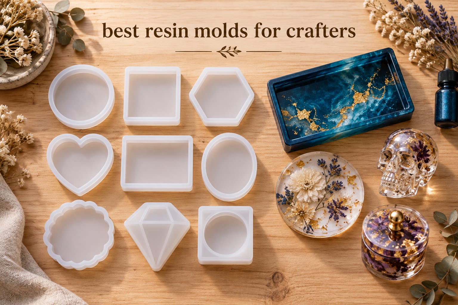 best resin molds for crafters