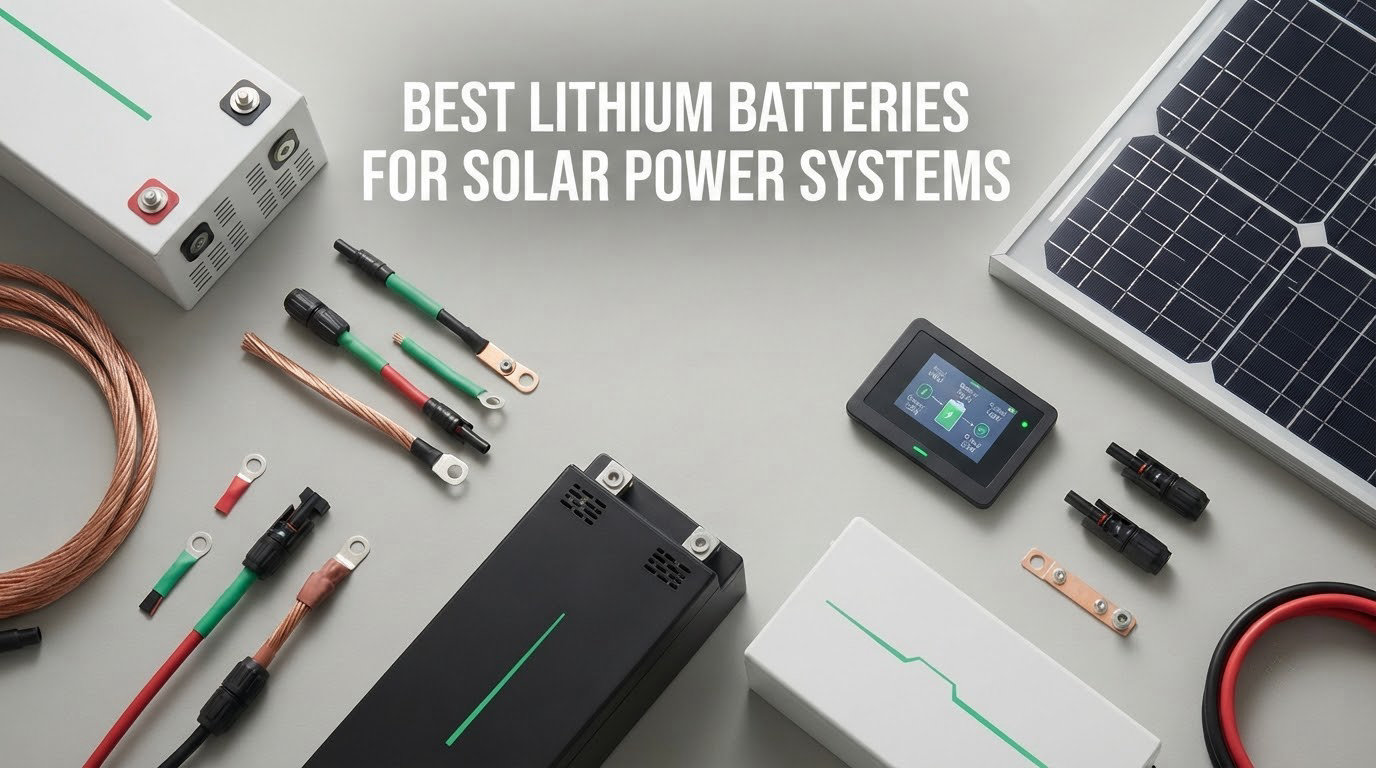 best lithium batteries for solar power systems