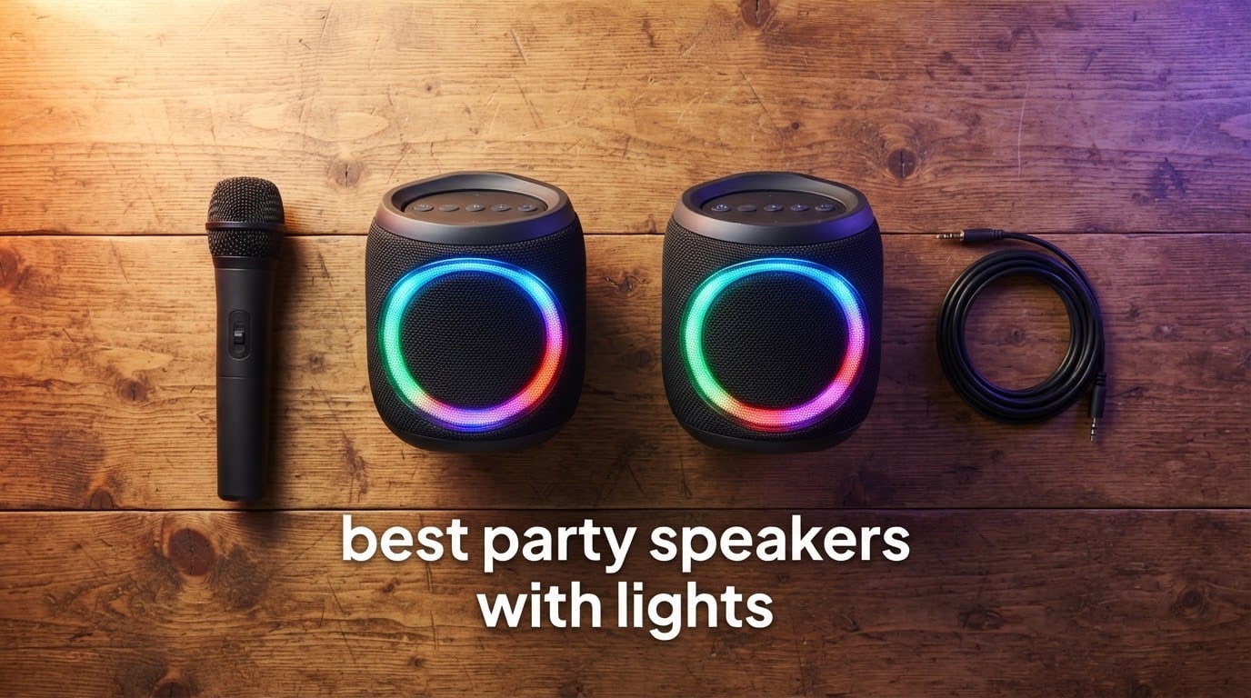 best party speakers with lights